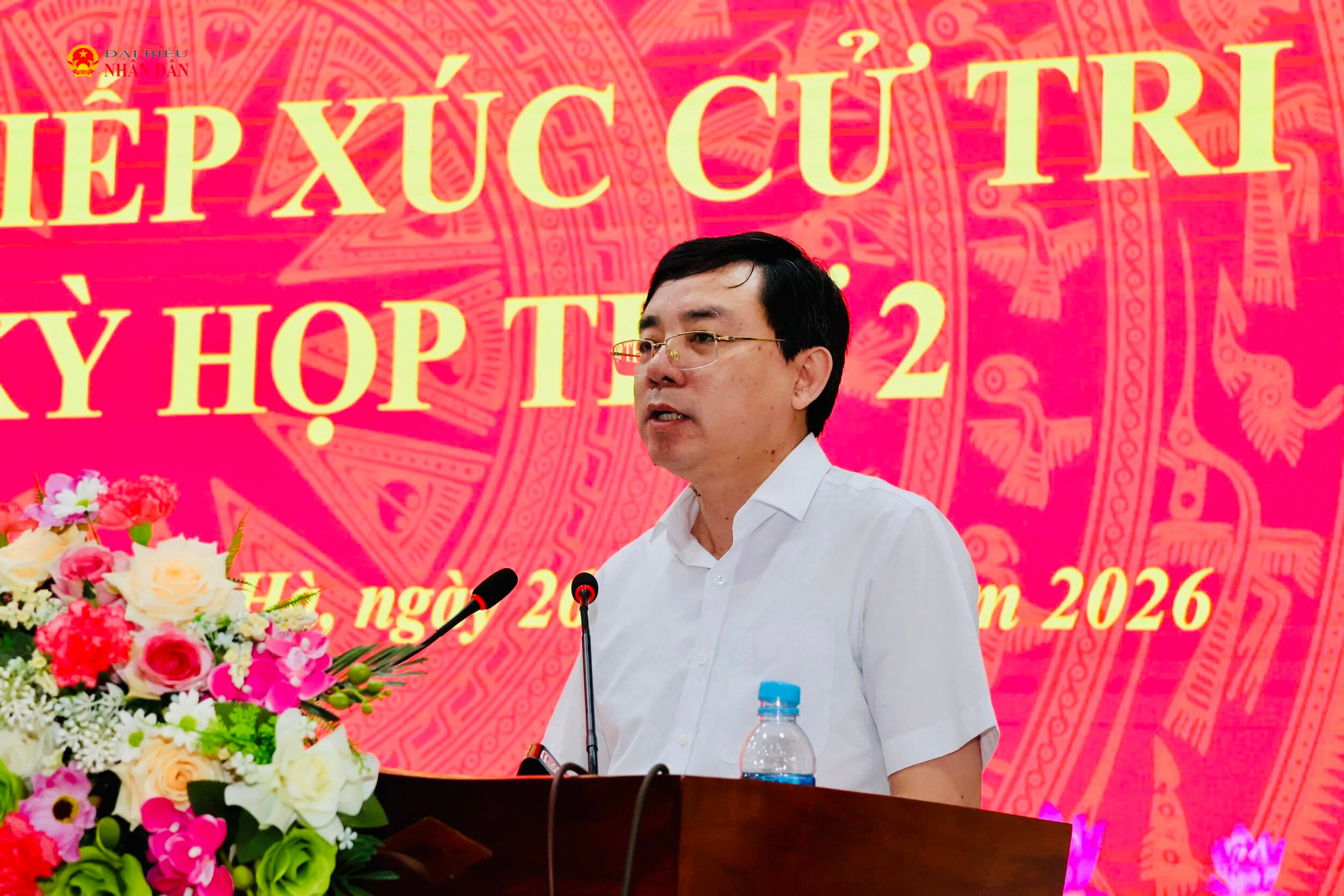 Giám đốc Sở Xây dựng Đặng Văn Thành phát biểu tại hội nghị