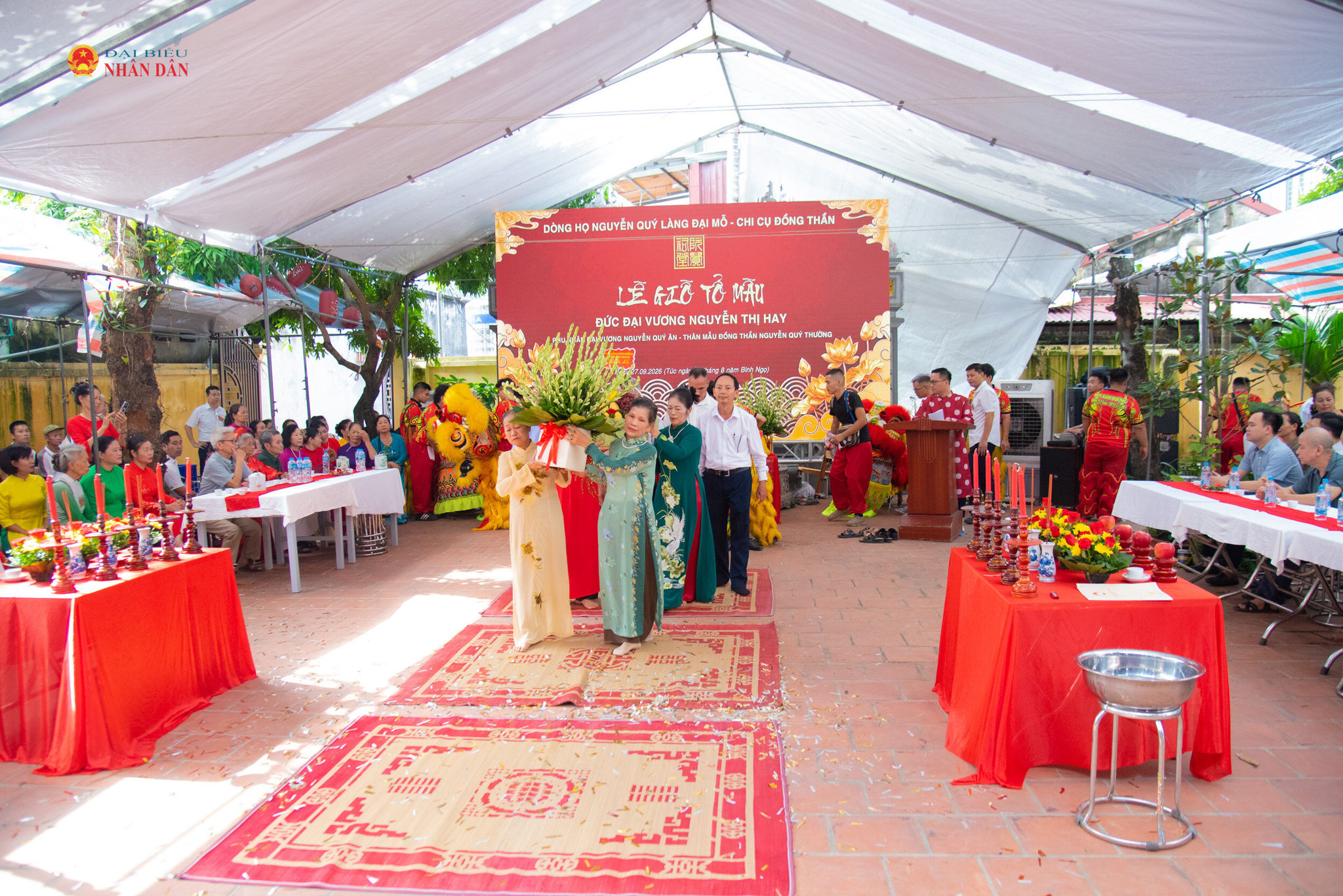 Lễ giỗ Tổ mẫu Chi cụ Đồng Thần: Giữ mạch nguồn gia phong, nối dài đạo lý “uống nước nhớ nguồn”