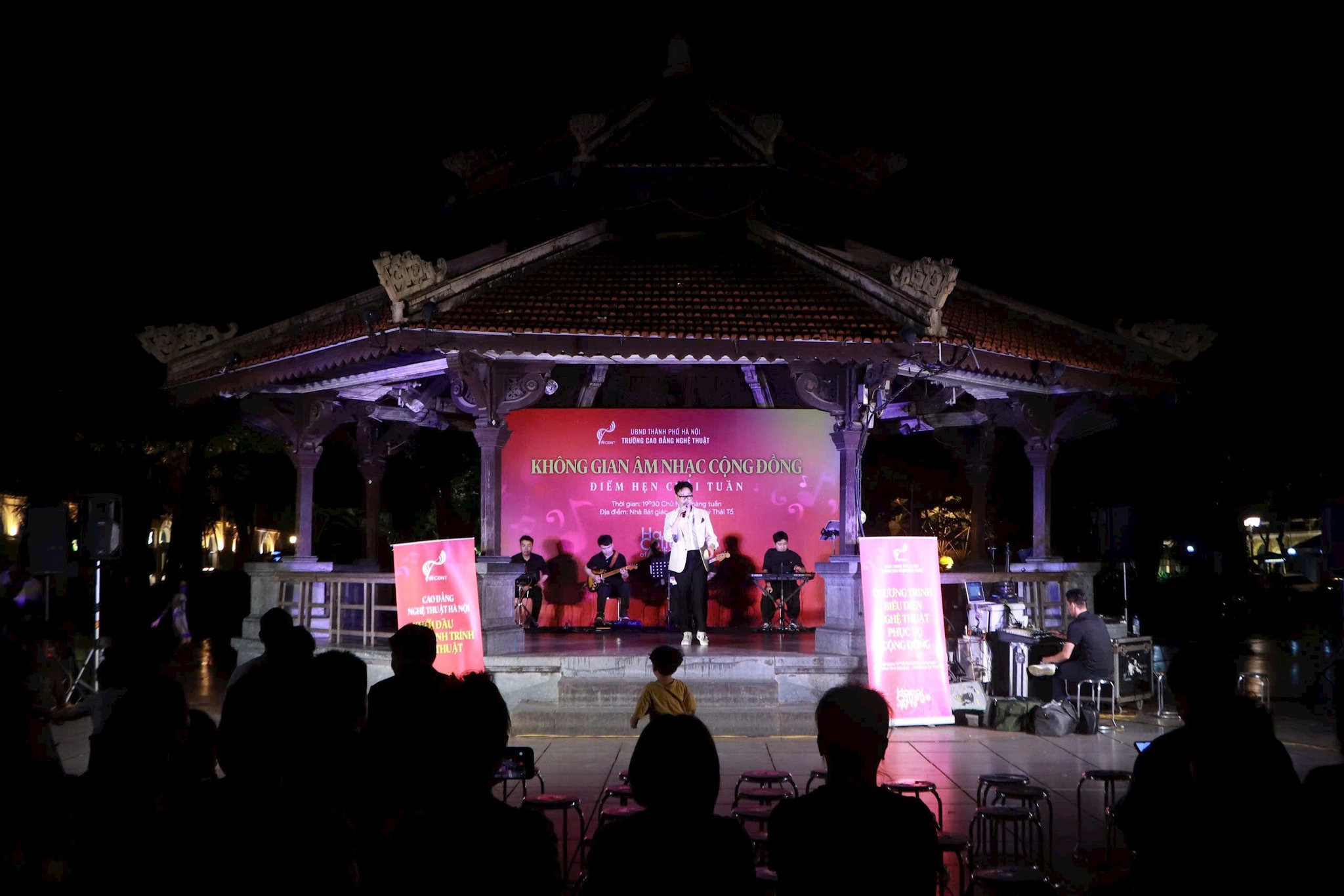 Chương trình biểu diễn jazz tại Nhà Bát Giác trở thành điểm hẹn nghệ thuật được nhiều người yêu thích