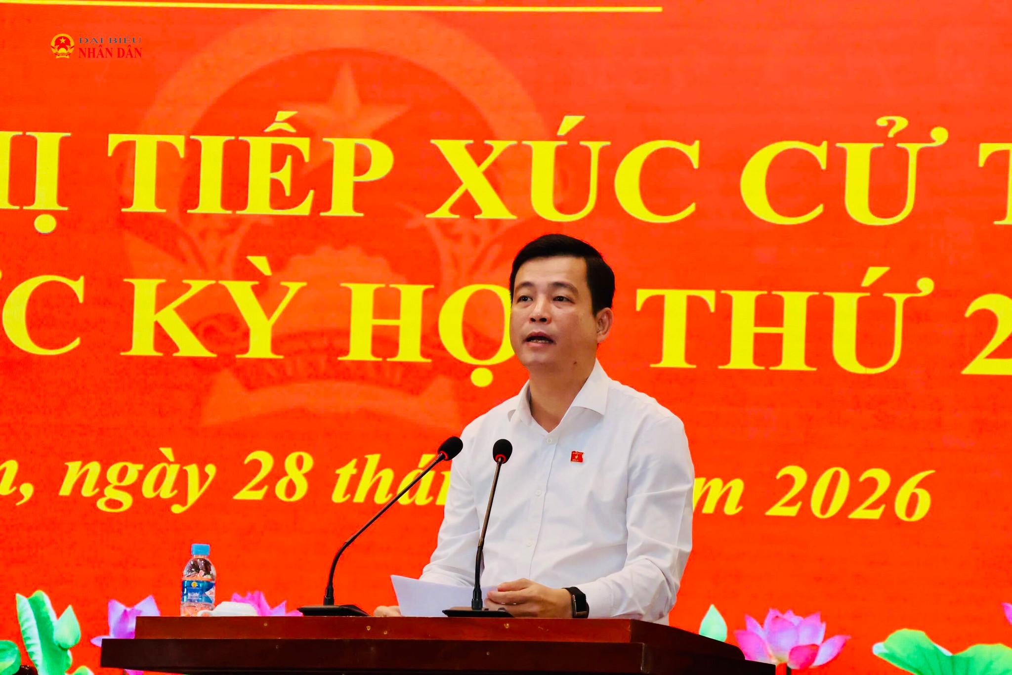 ĐBQH Nguyễn Thành Đồng thông tin dự kiến nội dung, chương trình Kỳ họp thứ Hai.