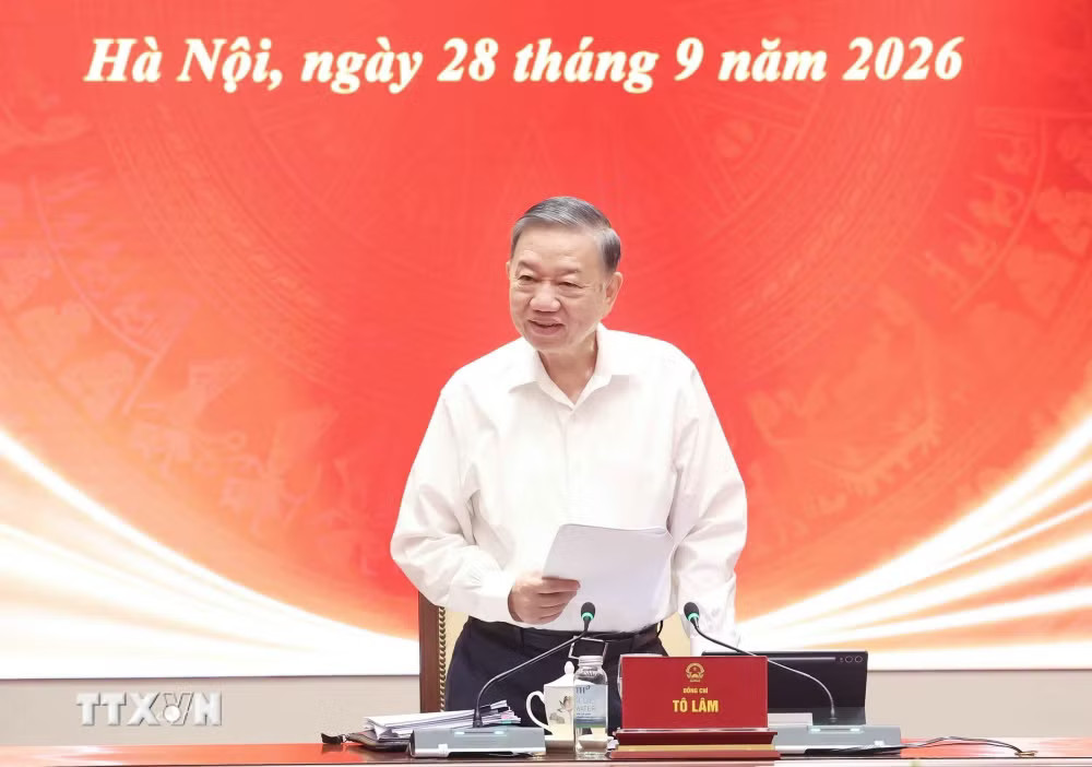 Tổng Bí thư, Chủ tịch nước Tô Lâm phát biểu chỉ đạo