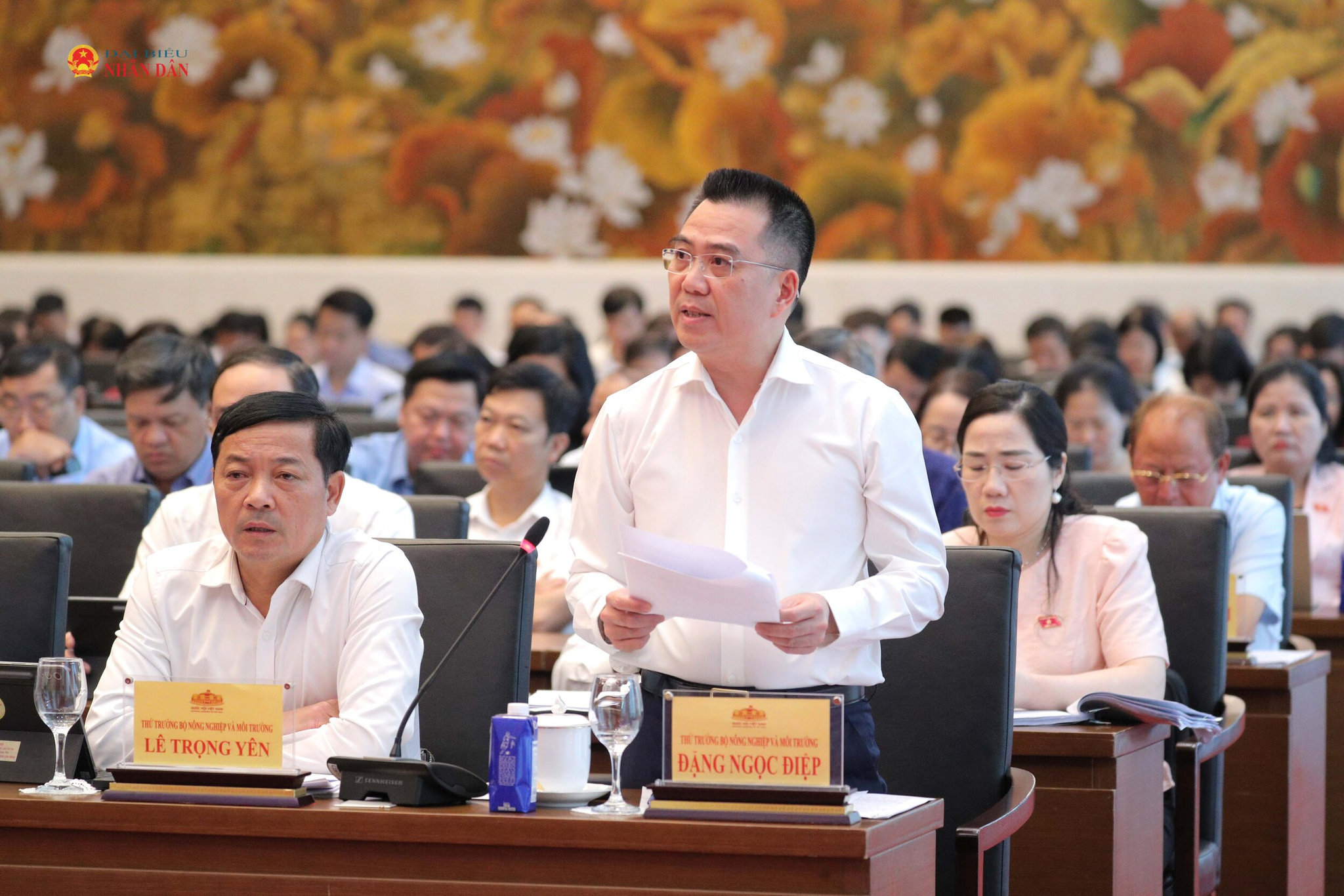 Thứ trưởng Bộ Nông nghiệp và Môi trường Đặng Ngọc Điệp