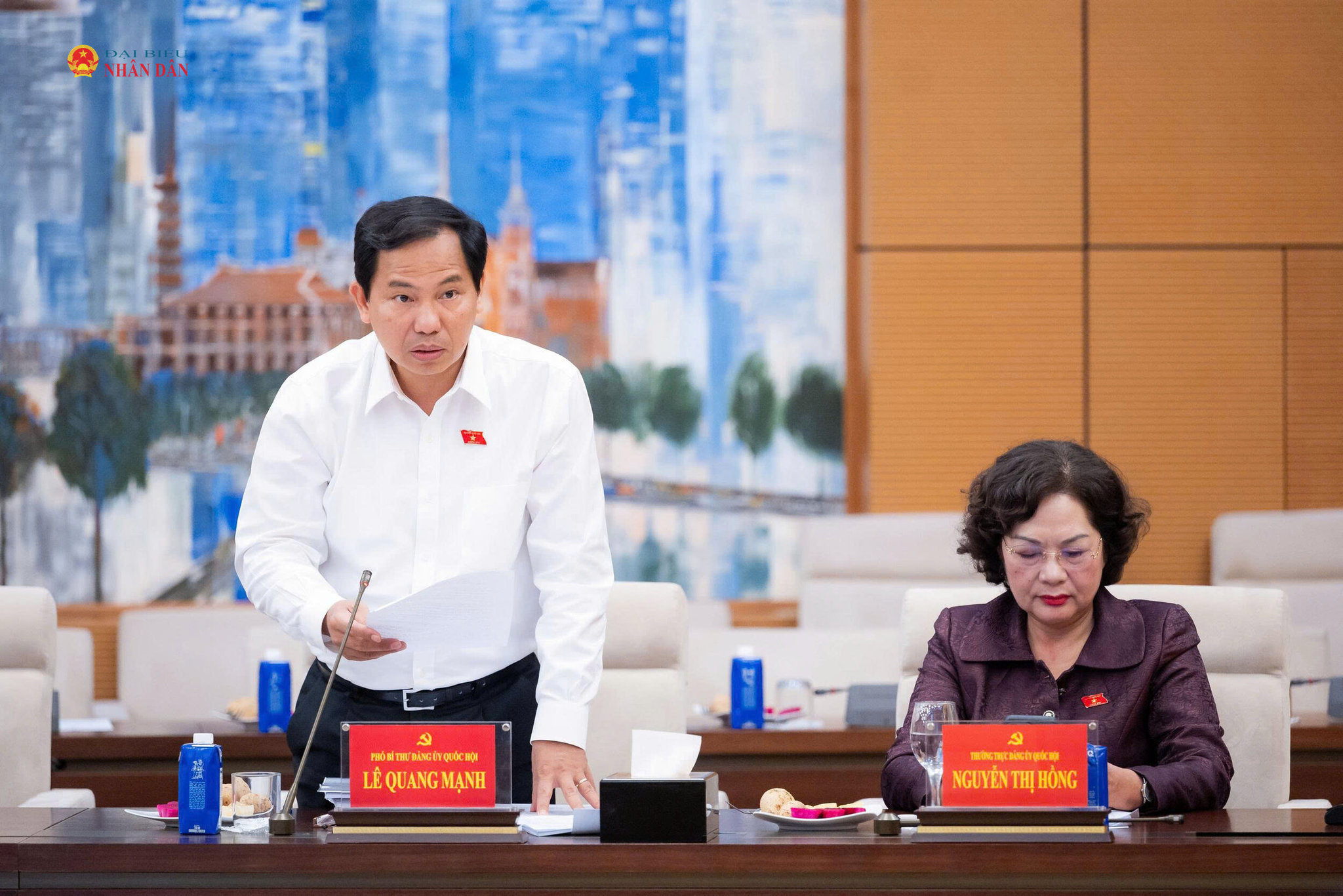 Tổng thư ký, Chủ nhiệm VPQH Lê Quang Mạnh