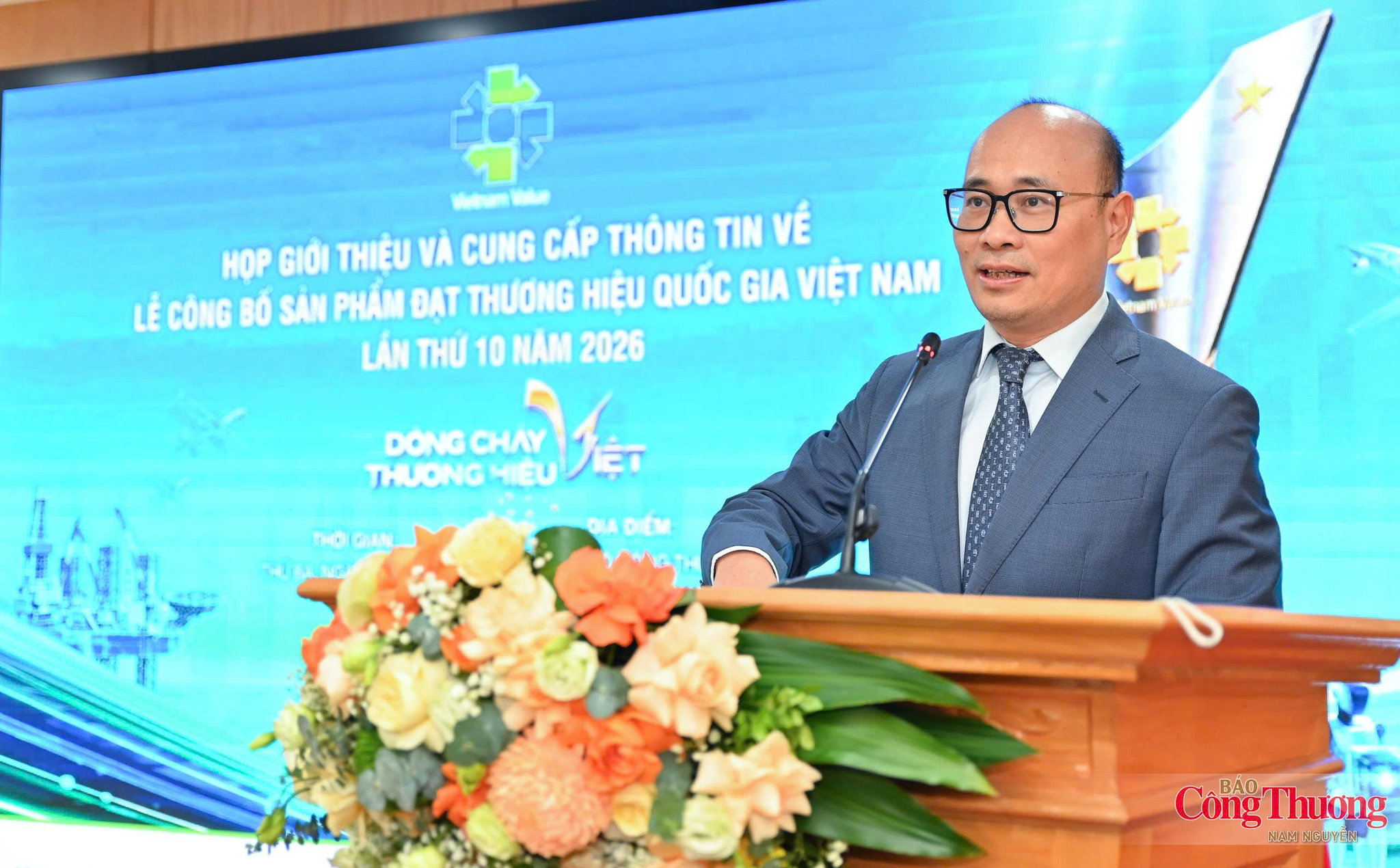 Thứ trưởng Bộ Công Thương Lương Hoàng Thái phát biểu