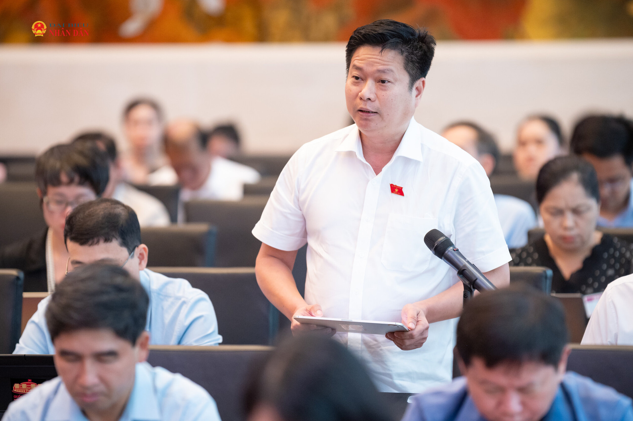 ĐBQH Trương Hồ Hải (tỉnh An Giang) phát biểu