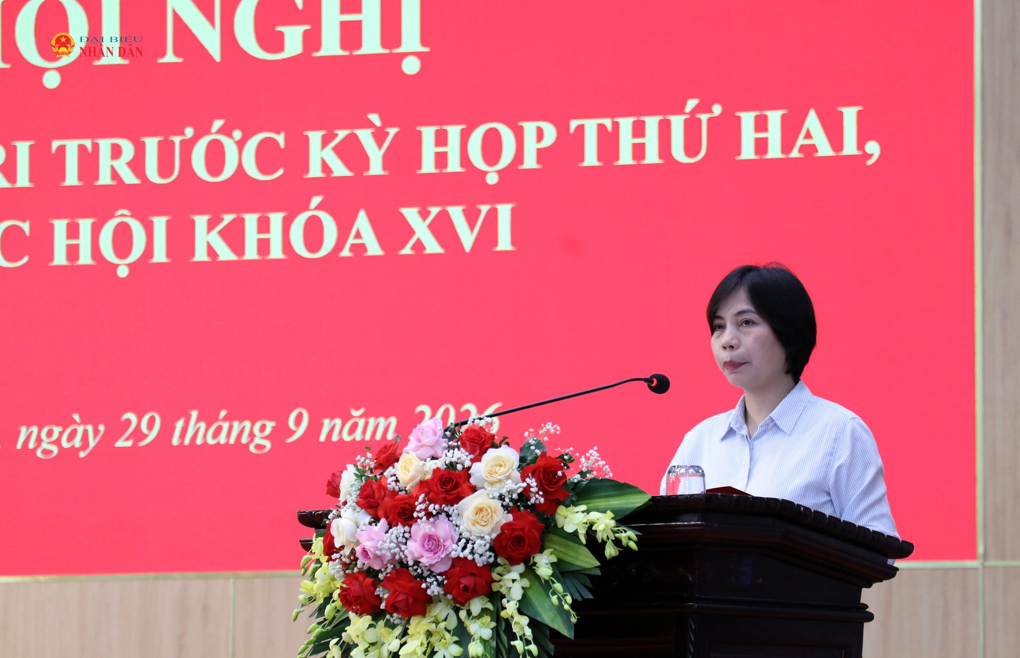 Cử tri xã Yên Mô phát biểu ý kiến, kiến nghị