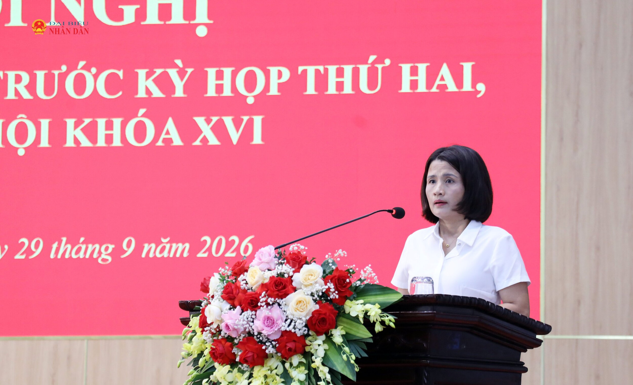 Cử tri xã Yên Mô phát biểu ý kiến, kiến nghị
