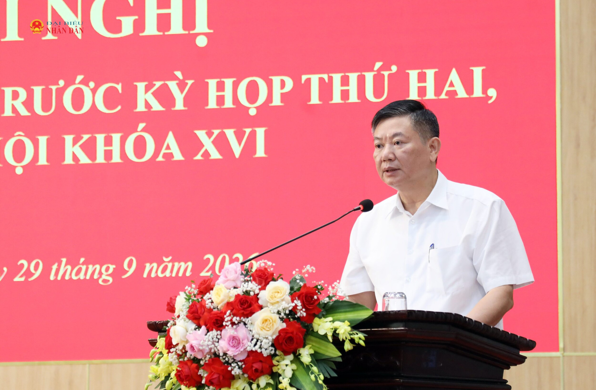 Đại diện Sở Nông nghiệp và Môi trường tỉnh Ninh Bình làm rõ một số vấn đề cử tri quan tâm