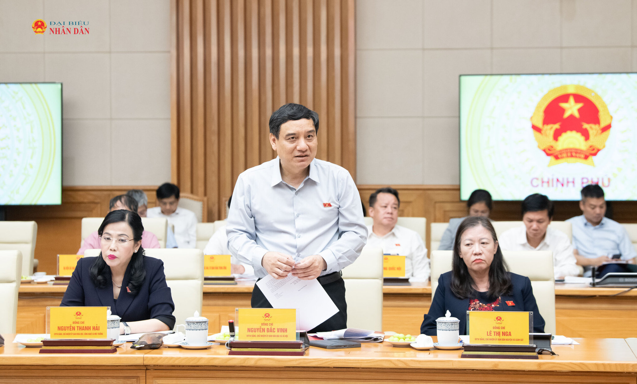 Chủ nhiệm Ủy ban Văn hóa và Xã hội Nguyễn Đắc Vinh