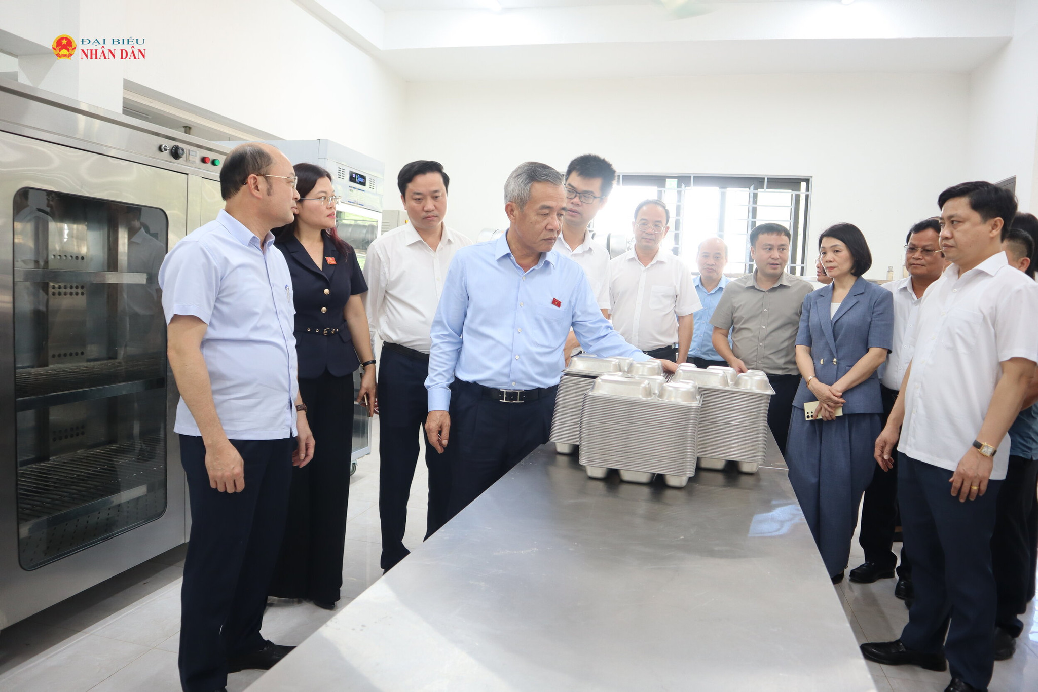 Bí thư Tỉnh ủy Thanh Hóa kiểm tra công tác vệ sinh khu vực phòng ăn
