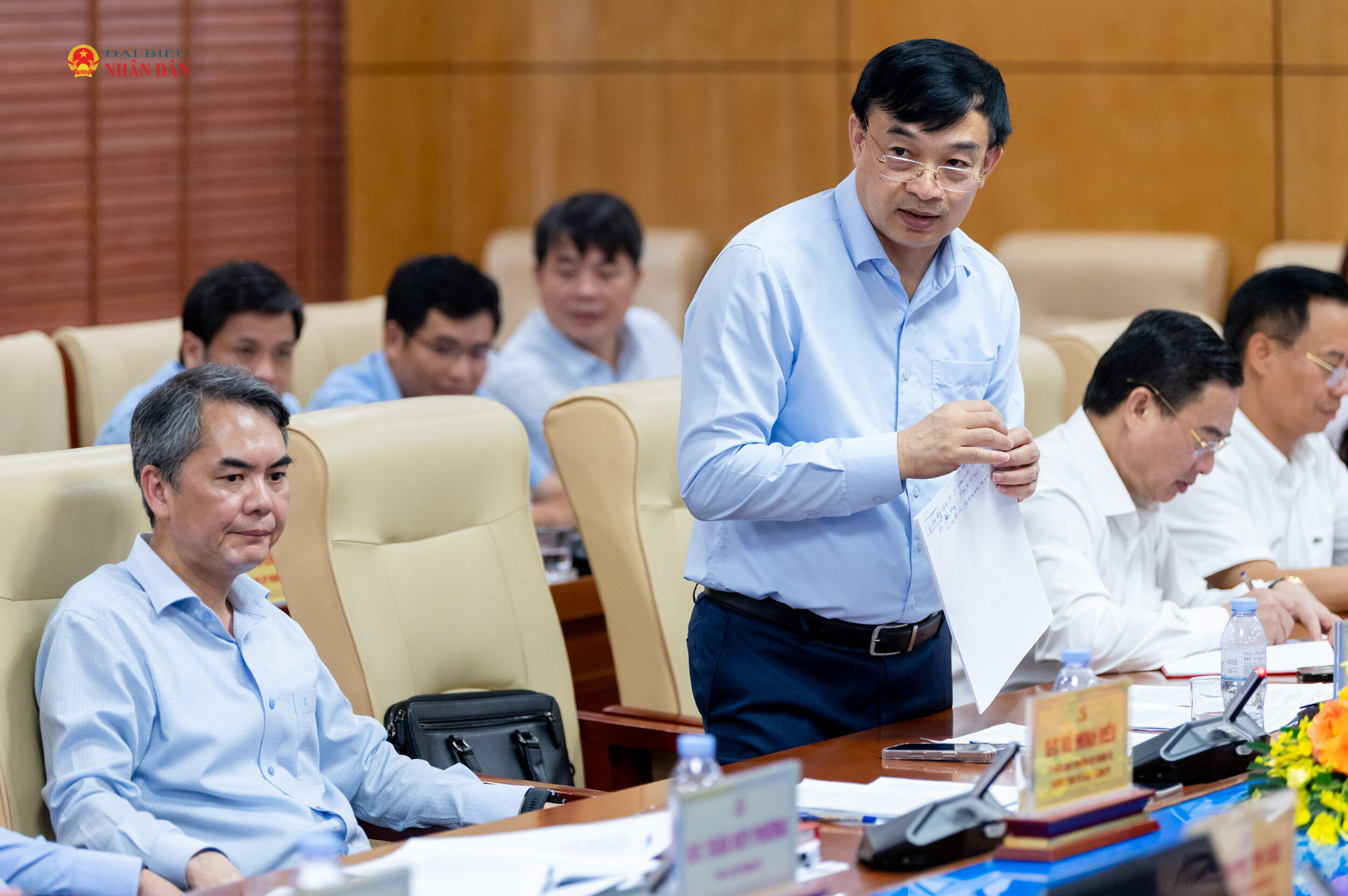 Trưởng ban Tuyên giáo Thành ủy Bắc Ninh Nguyễn Đình Lợi phát biểu