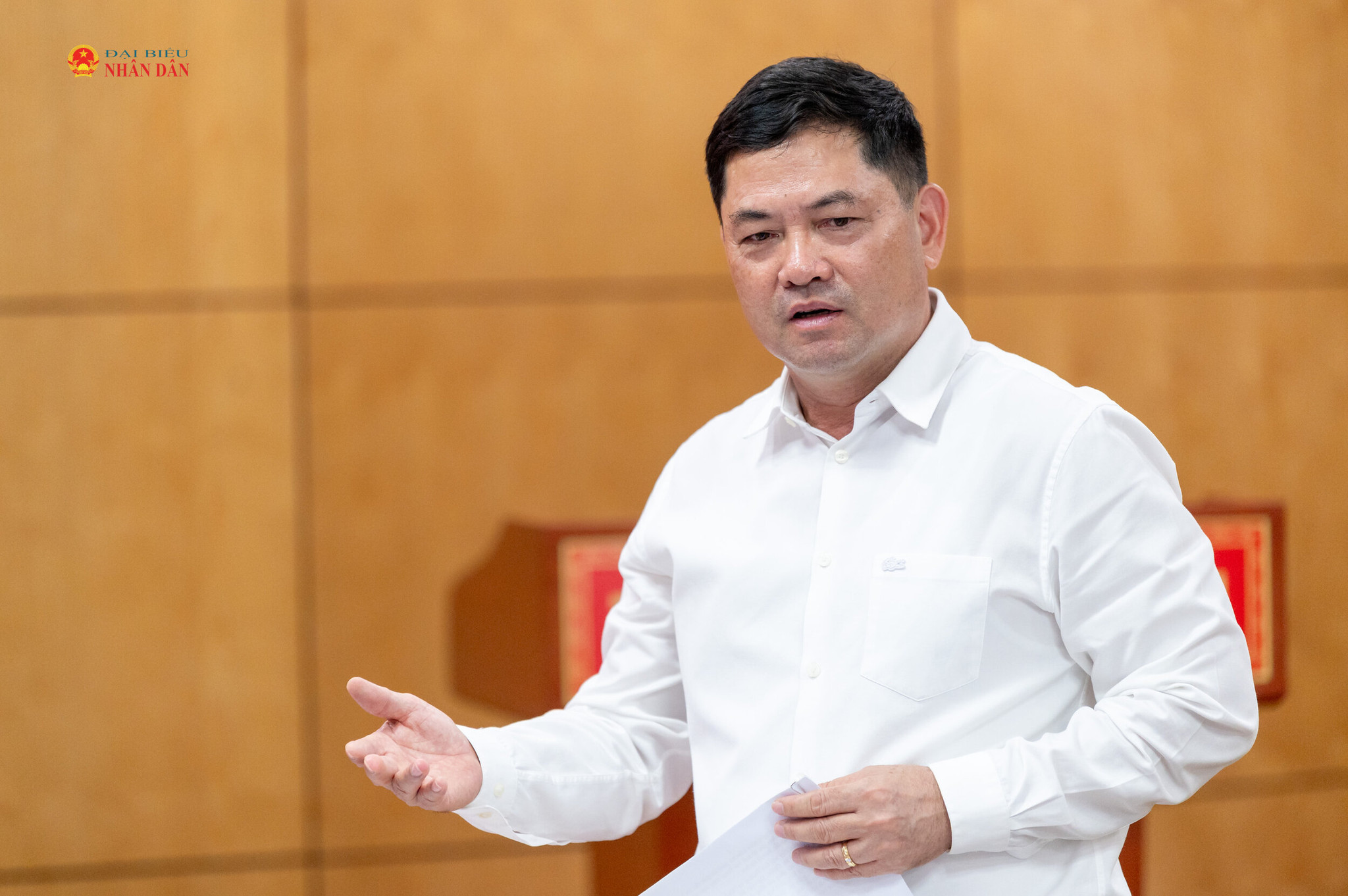 Bí thư Thành ủy Bắc Ninh Nguyễn Hồng Thái phát biểu
