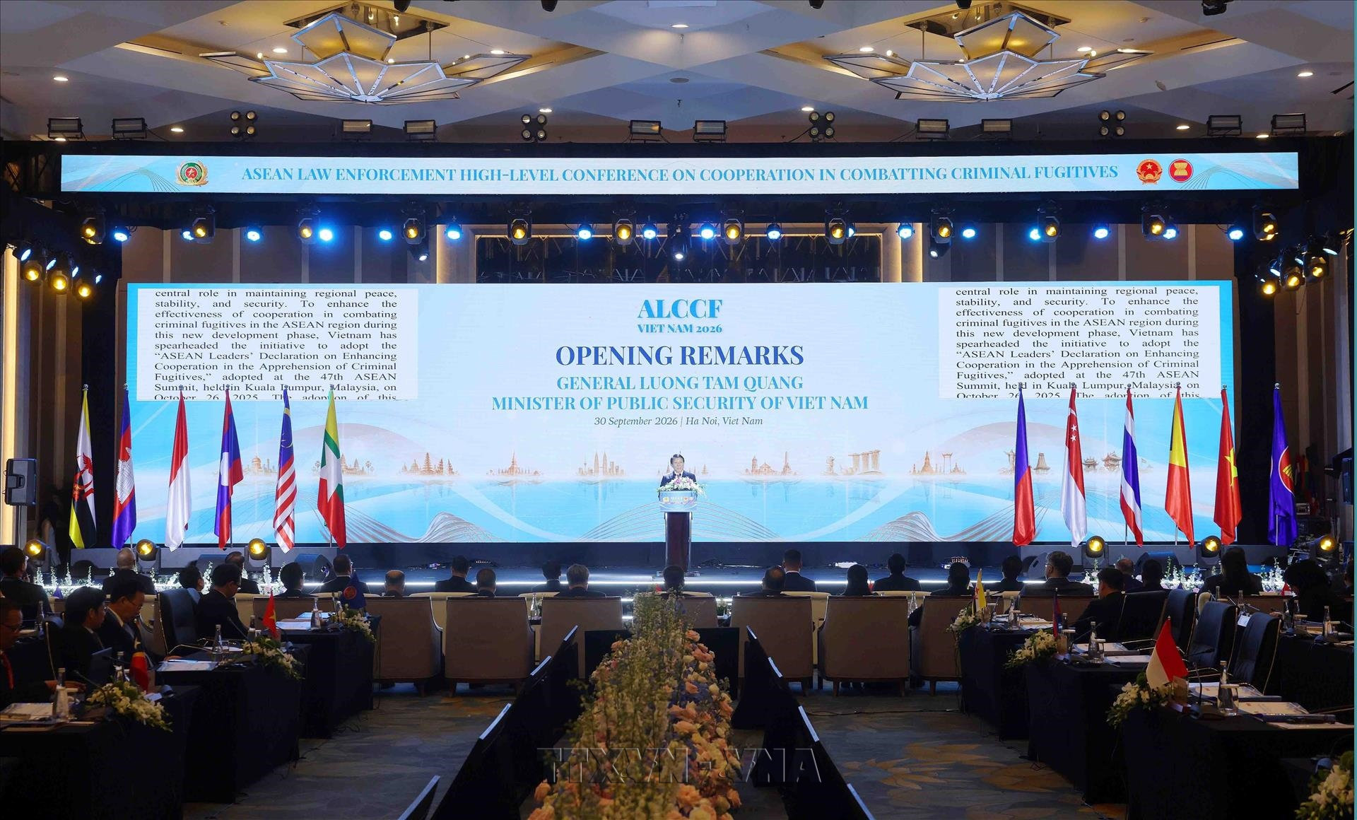 Hội nghị lãnh đạo cơ quan thực thi pháp luật các nước ASEAN về hợp tác đấu tranh với tội phạm truy nã