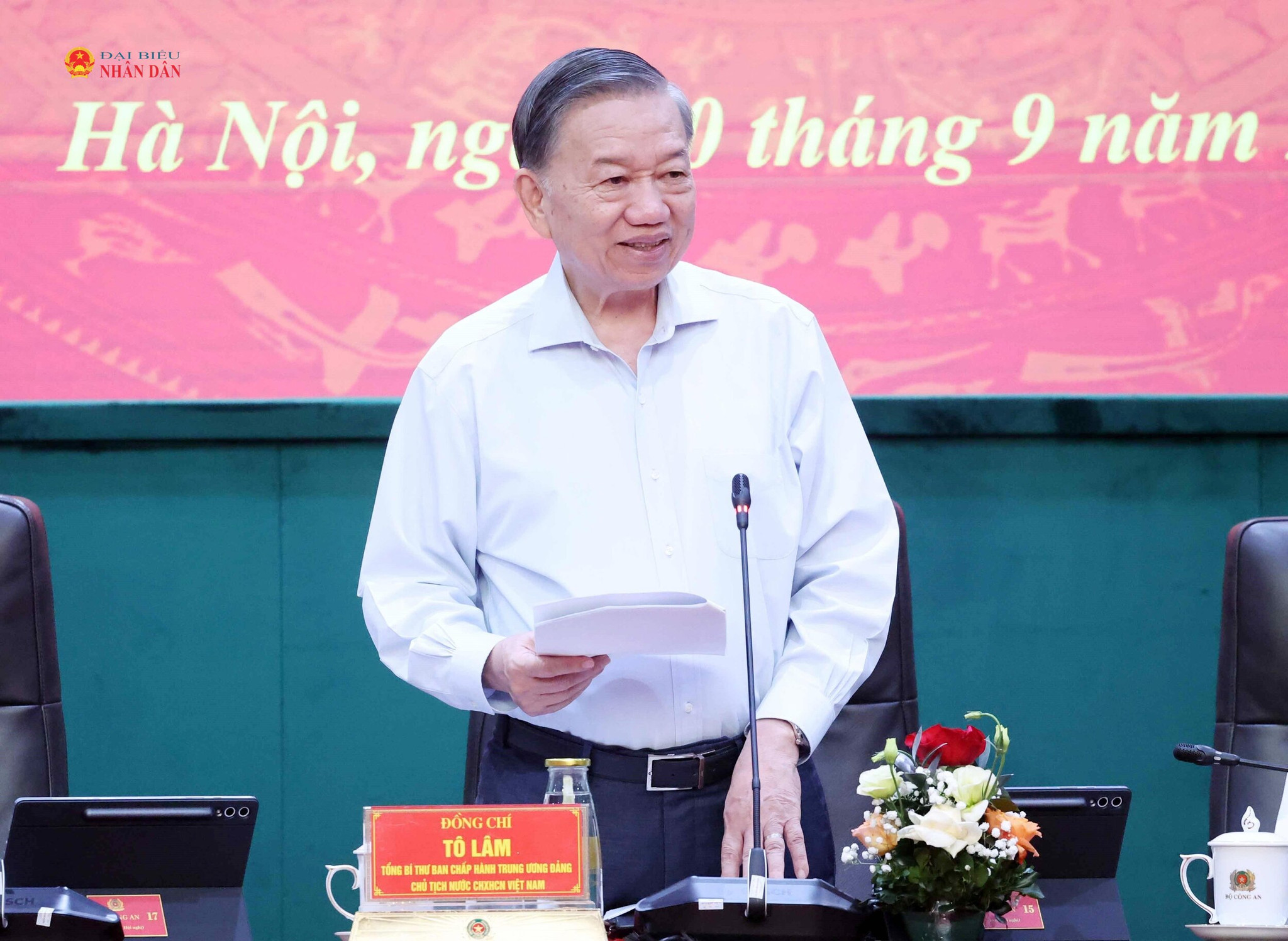 Tổng Bí thư, Chủ tịch nước Tô Lâm phát biểu chỉ đạo tại hội nghị