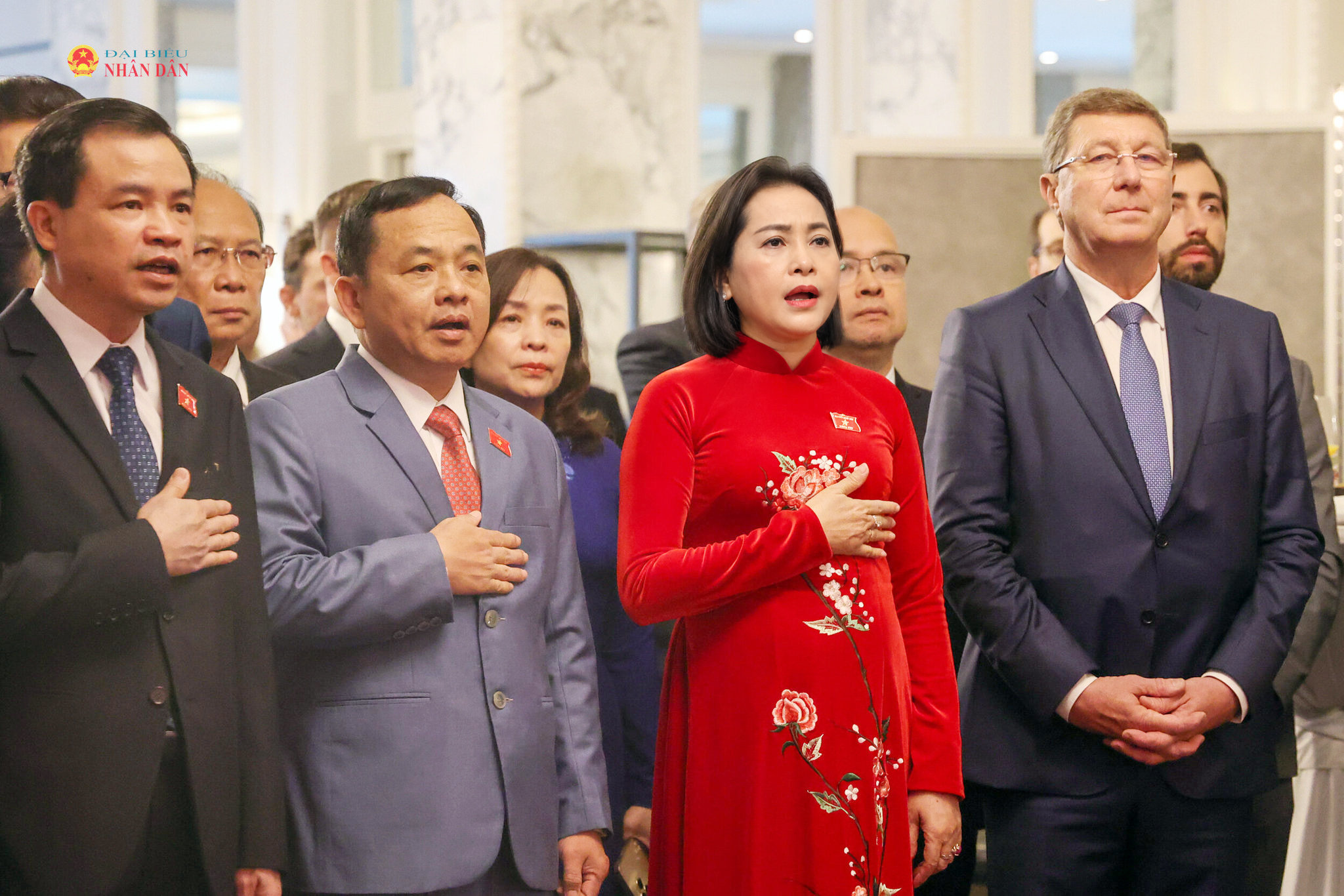Phó Chủ tịch Quốc hội Nguyễn Thị Thanh dự Lễ kỷ niệm 81 năm Quốc khánh nước CHXHCN Việt Nam và kỷ niệm 55 năm thiết lập quan hệ Việt Nam - Thuỵ Sĩ