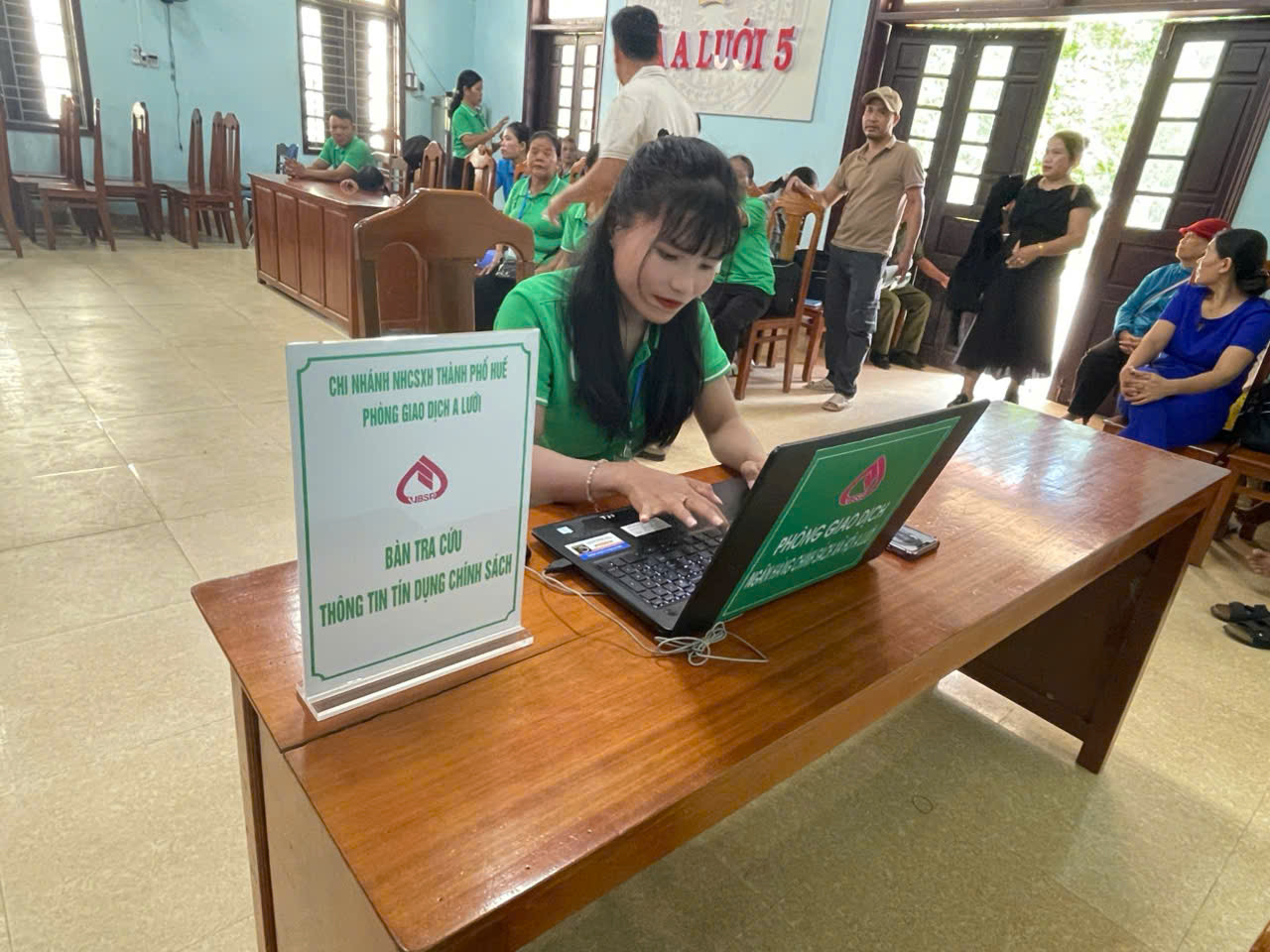 Trợ lý AI tra cứu Thông tin tín dụng chính sách tại Điểm giao dịch1
