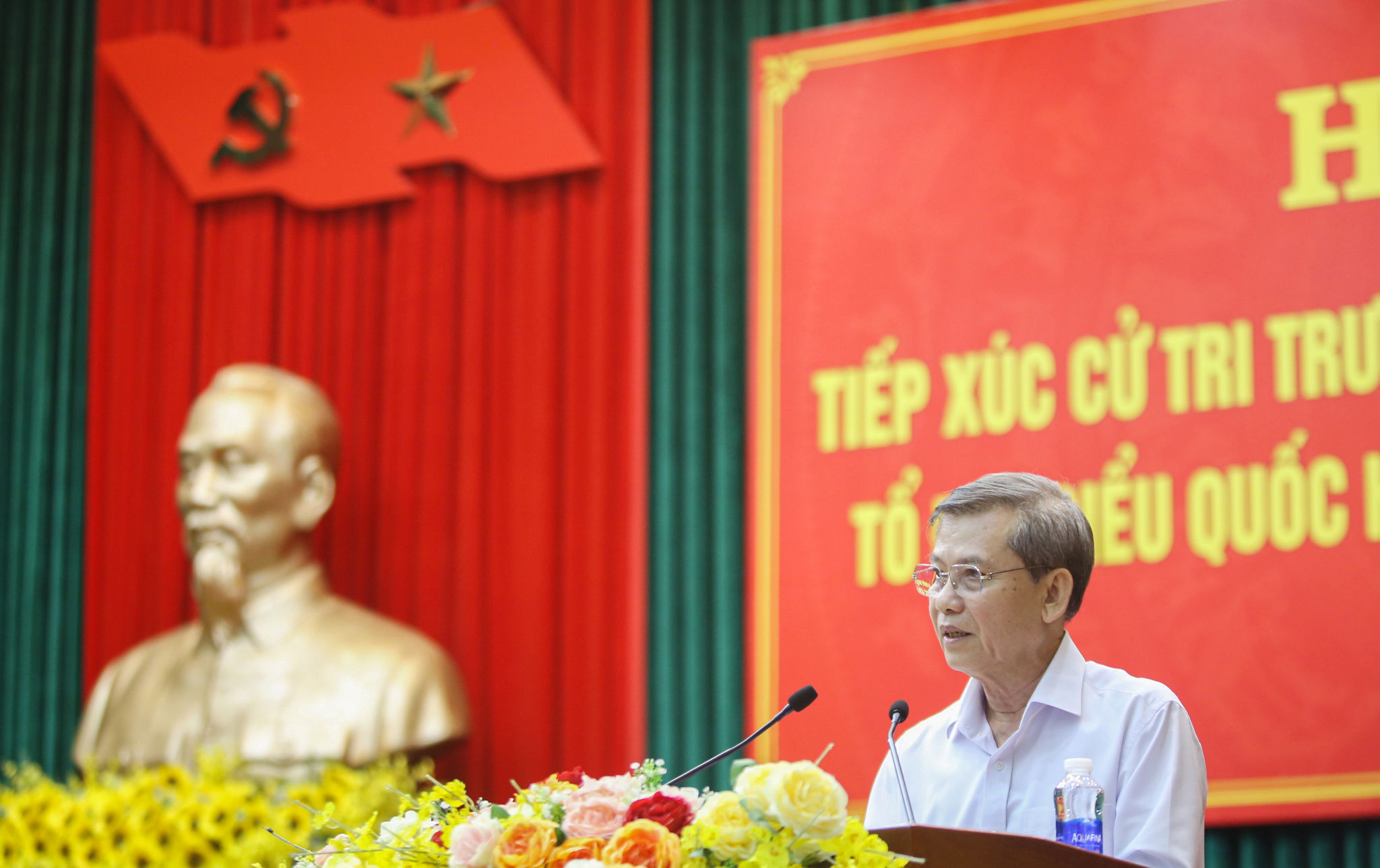 Trưởng Ban Nội chính Trung ương Lê Minh Trí phát biểu tại hội nghị