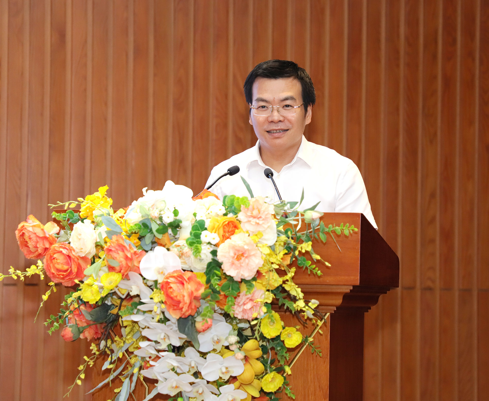 Tổng Giám đốc DIV Đặng Duy Cường phát biểu bế mạc hội nghị