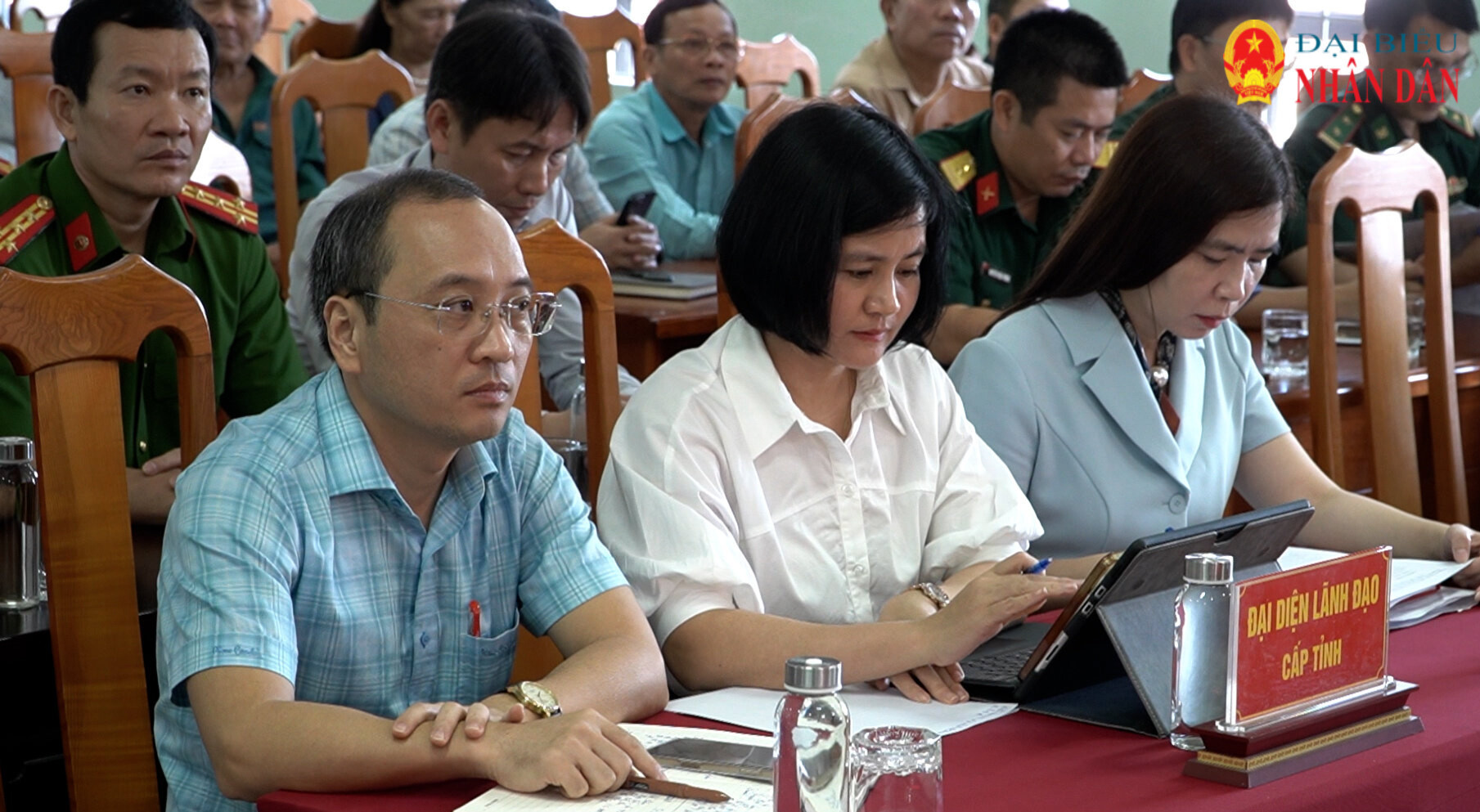 Đại diện lãnh đạo các sở,ngành tỉnh Quảng Trị tham dự hội nghị