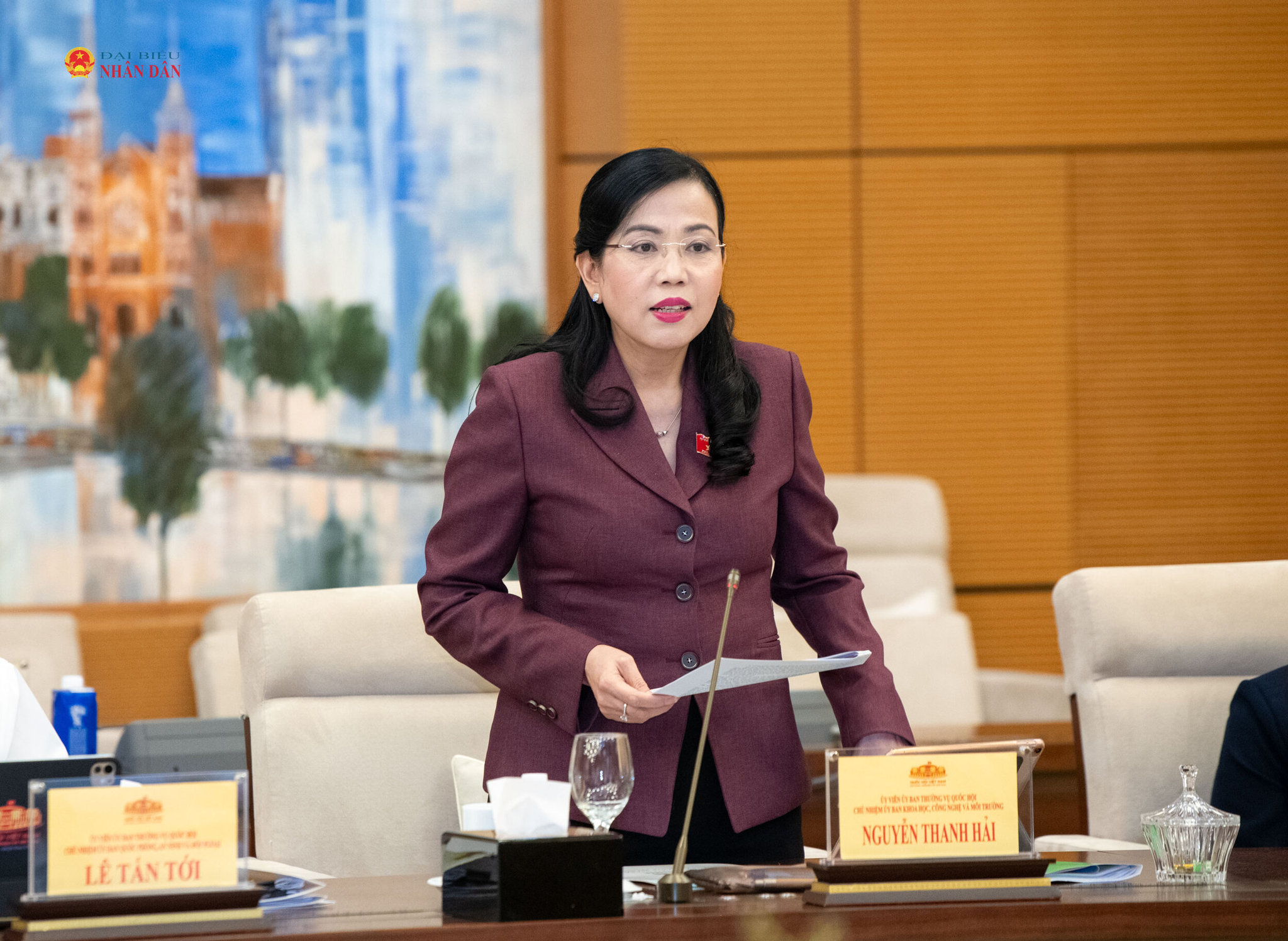 Chủ nhiệm UB Khoa học, công nghệ và Môi trường Nguyễn Thanh Hải
