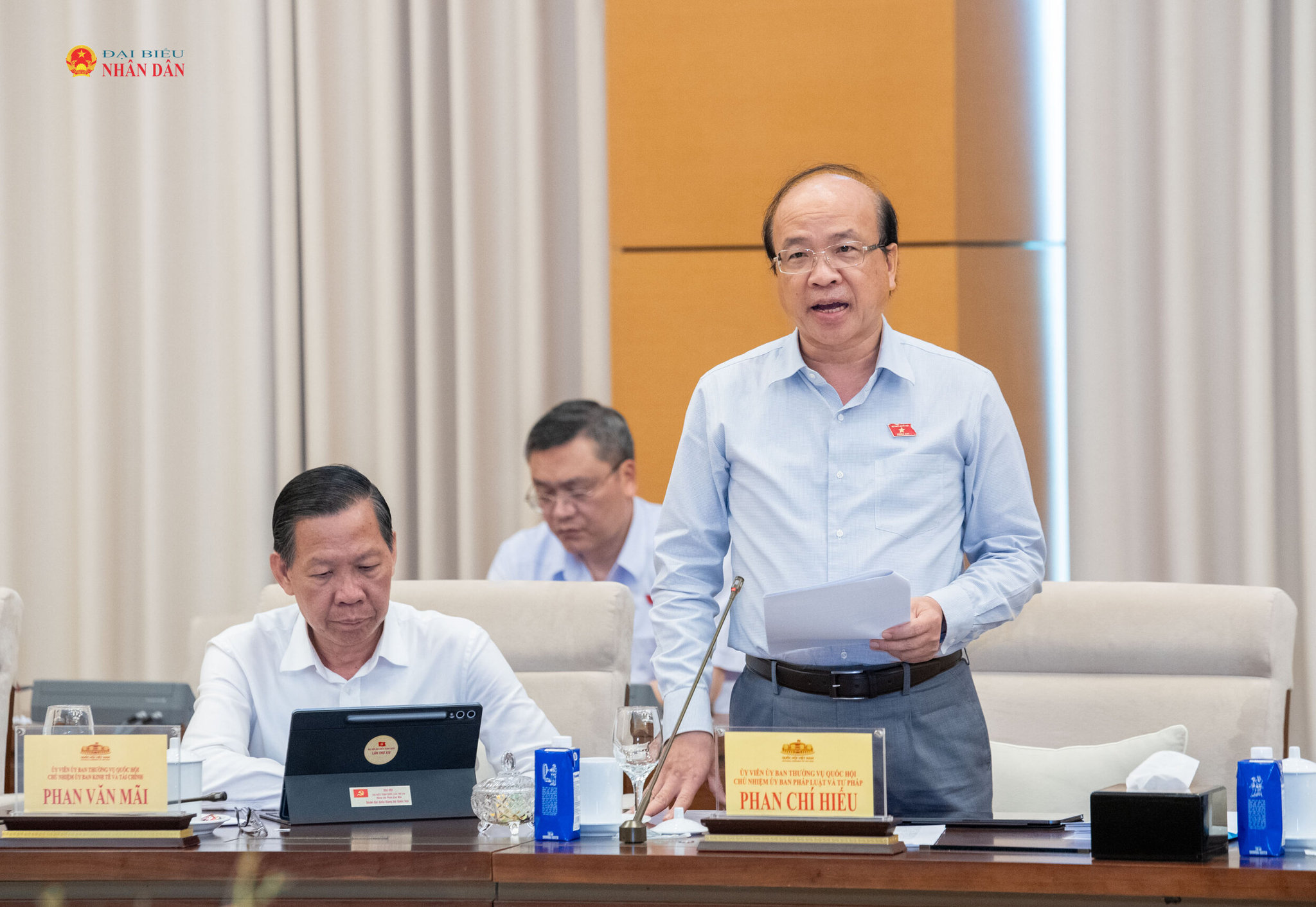 Chủ nhiệm UB Pháp luật và Tư pháp Phan Chí Hiếu