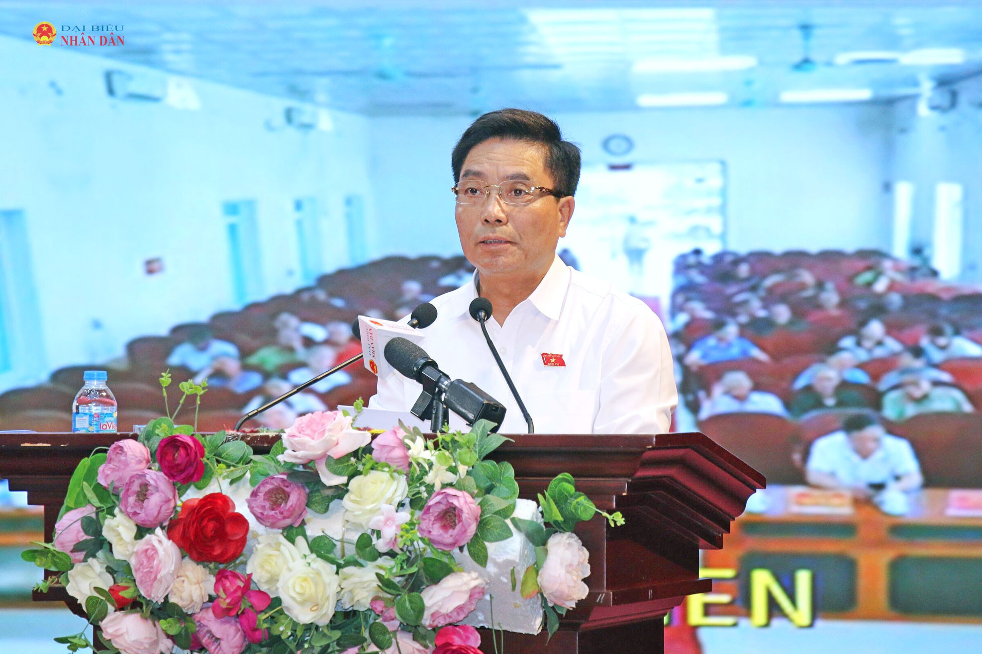 Phó Chủ tịch Quốc hội, Thượng tướng Nguyễn Doãn Anh phát biểu tại hội nghị
