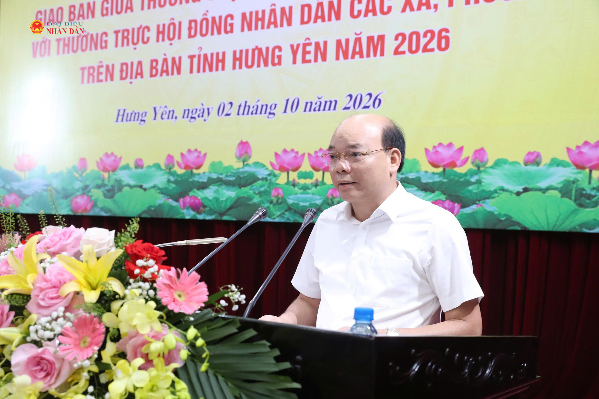 Phó Chủ tịch HĐND tỉnh Đặng Thanh Giang phát biểu khai mạc tại hội nghị