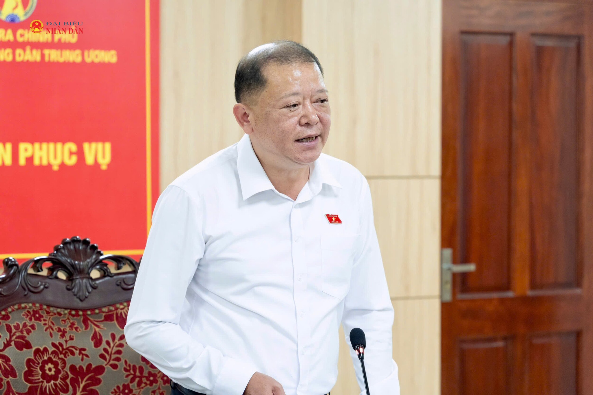 Phó Chủ nhiệm Ủy ban Dân nguyện và Giám sát Lò Việt Phương kết luận hội nghị