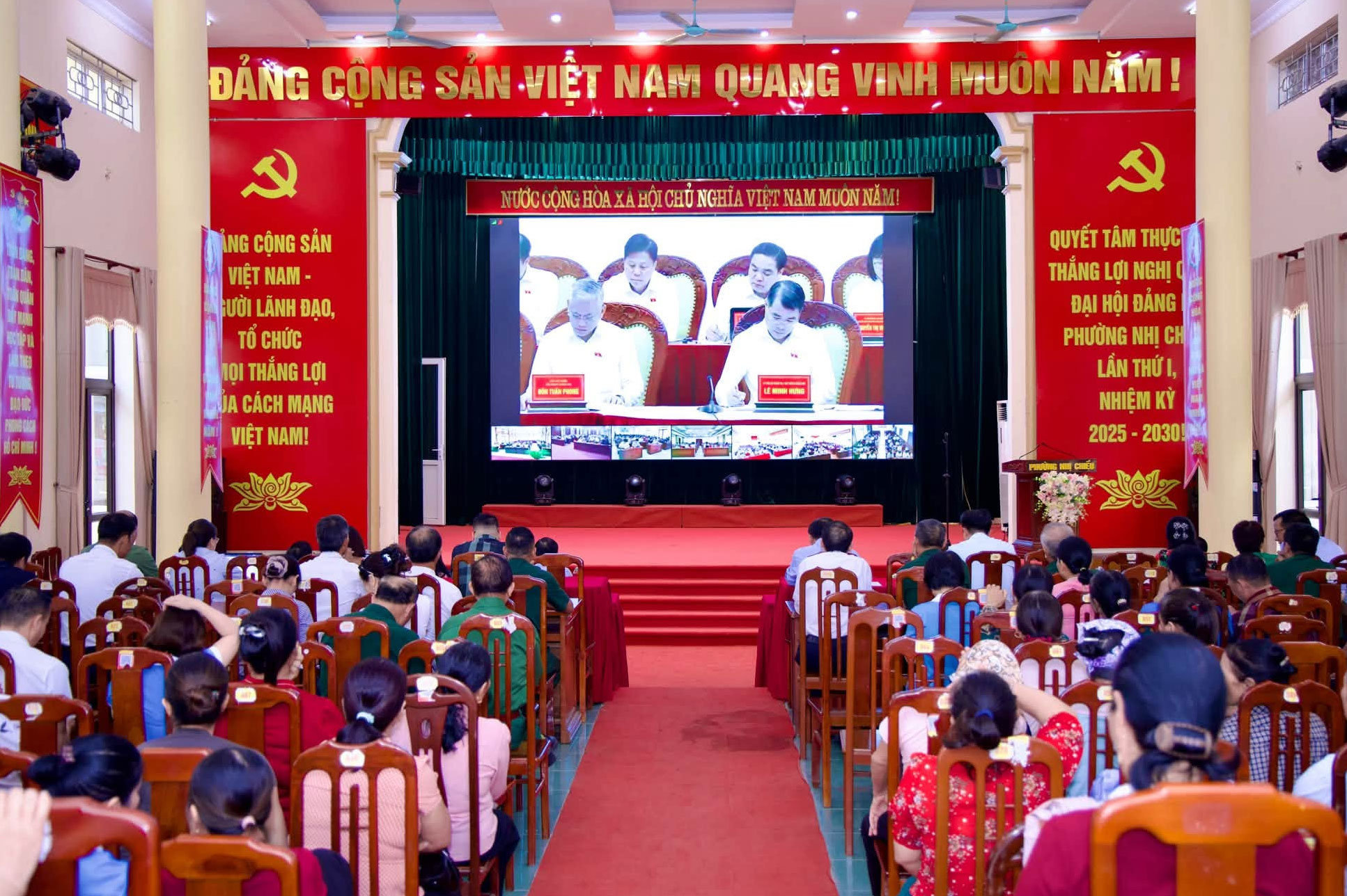 Hội nghị TXCT của Đoàn ĐBQH thành phố Hải Phòng trước Kỳ họp thứ Hai, Quốc hội khóa XVI được kết nối trực tuyến tới 114 điểm cầu toàn thành phố