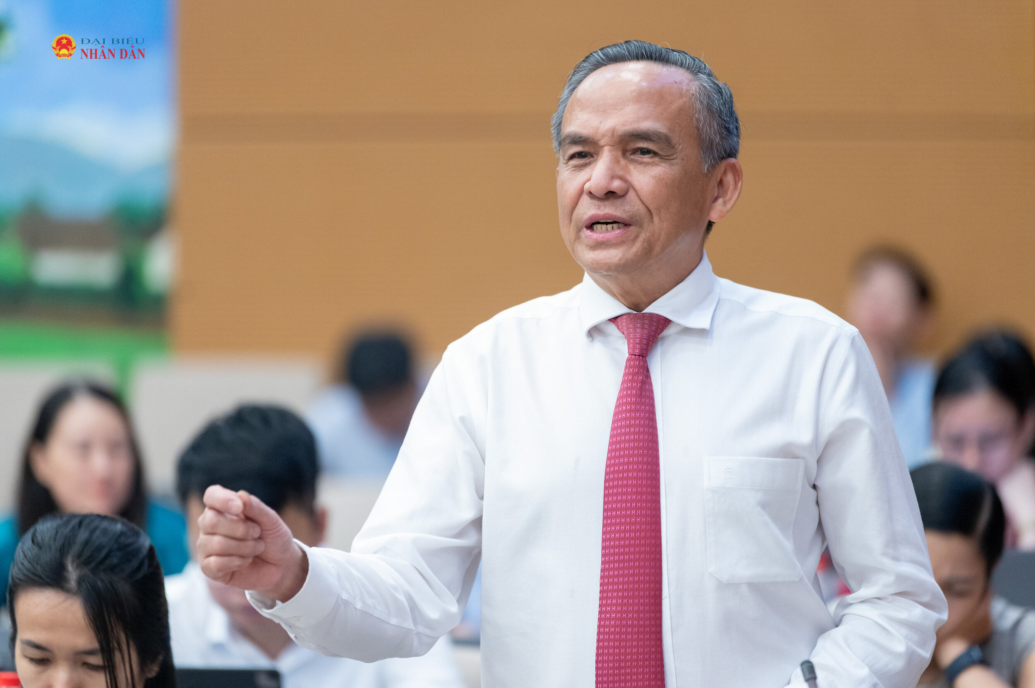 Chủ tịch Hiệp hội Bất động sản thành phố Hồ Chí Minh Lê Hoàng Châu phát biểu