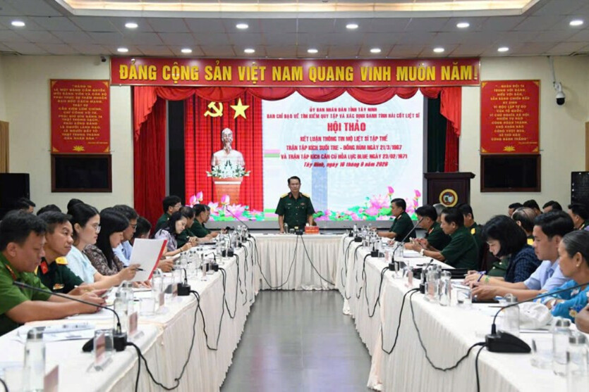 Ban Chỉ đạo 515 tỉnh Tây Nin tổ chức hội thảo, thu thập ý kiến từ các cơ quan, đơn vị liên quan