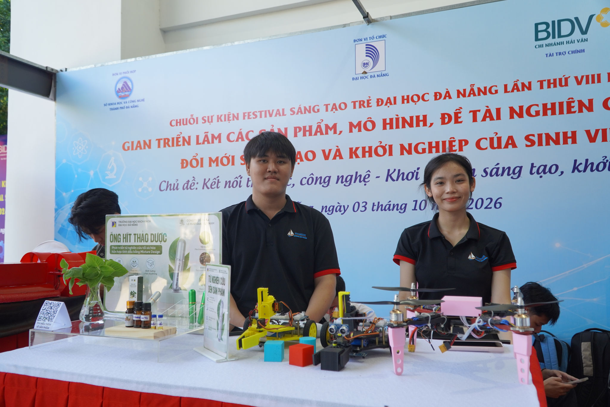 Nhiều sản phẩm, đề tài nghiên cứu khoa học được đánh giá cao.