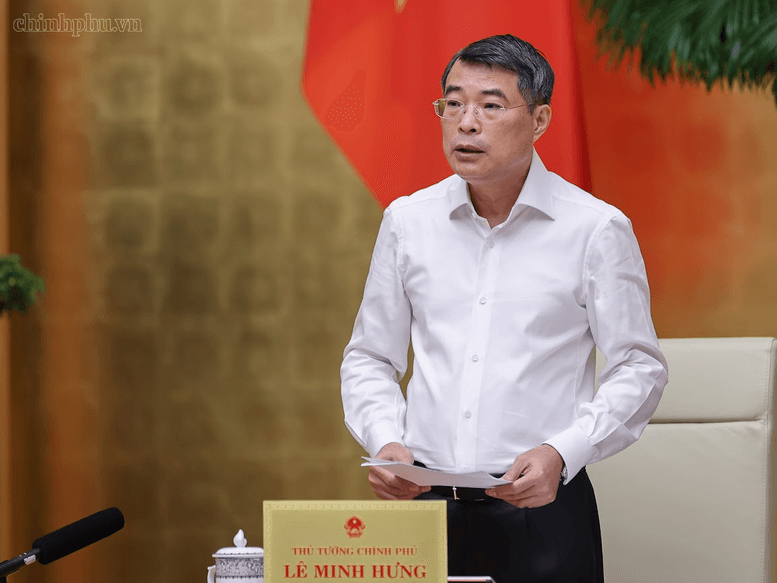 Thủ tướng Lê Minh Hưng phát biểu