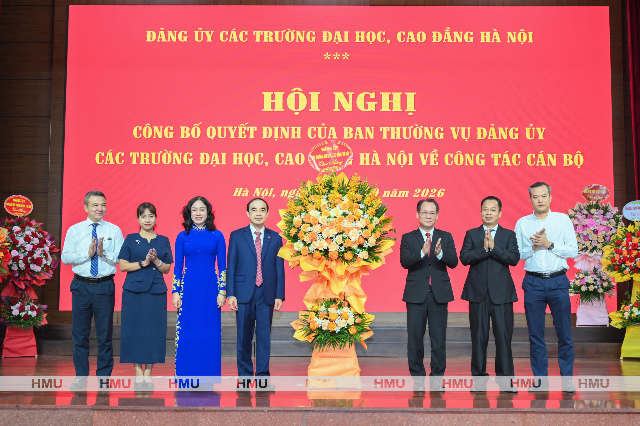 Hội nghị công bố quyết định về công tác cán bộ Trường Đại học Y Hà Nội