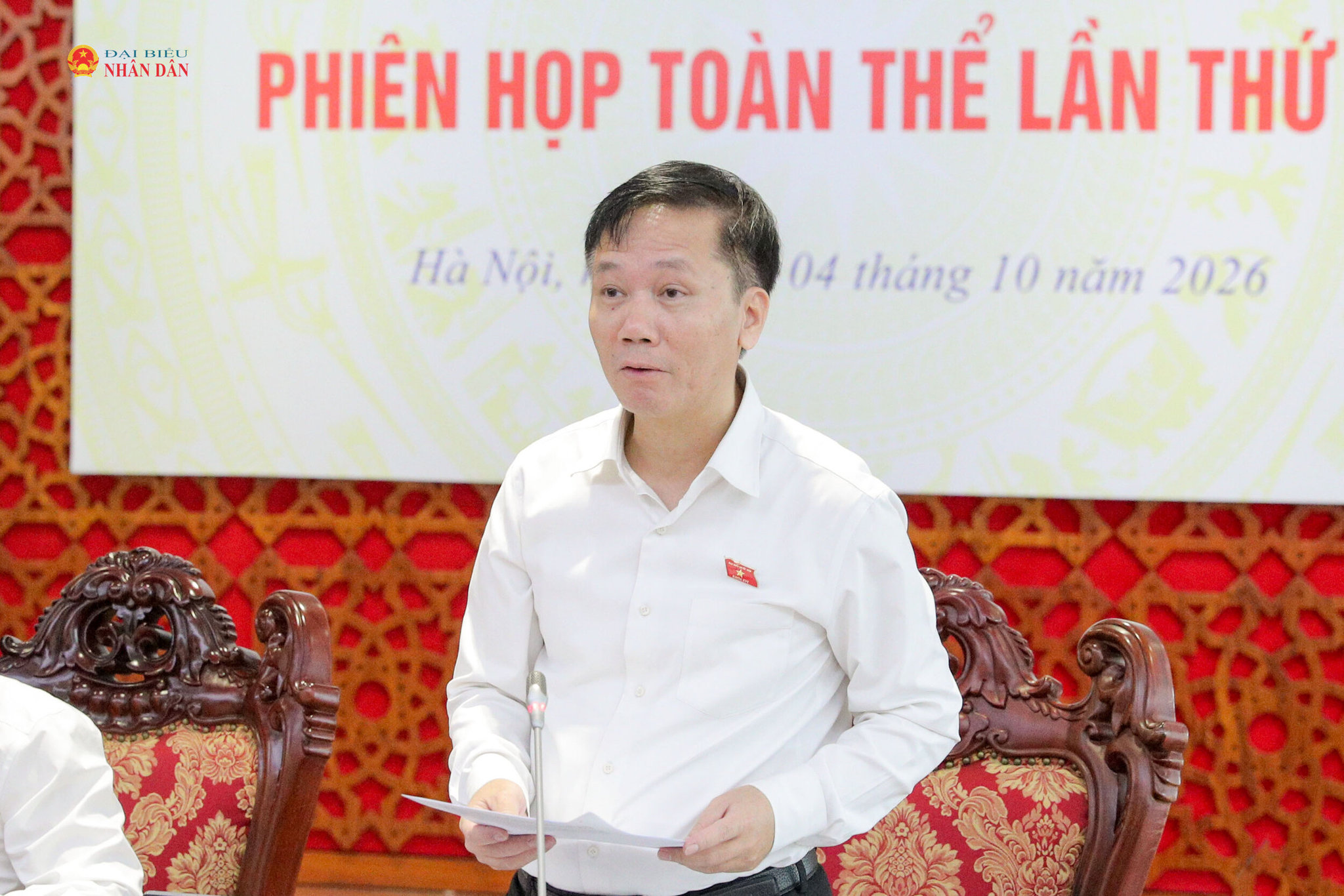 Phó Chủ nhiệm Ủy ban Văn hóa và Xã hội Lâm Văn Đoan