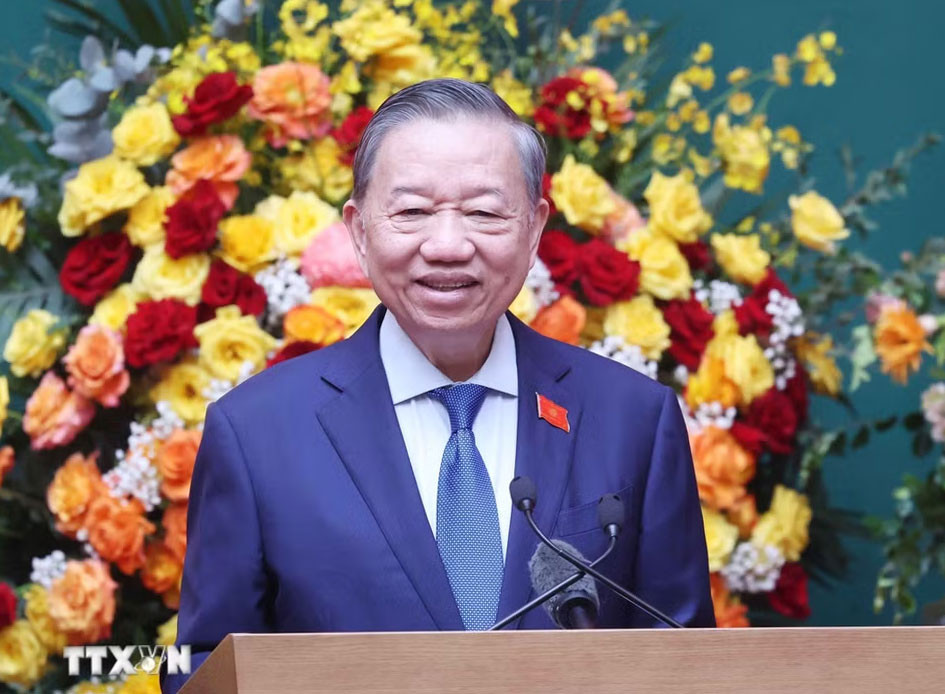 Tổng Bí thư, Chủ tịch nước Tô Lâm phát biểu