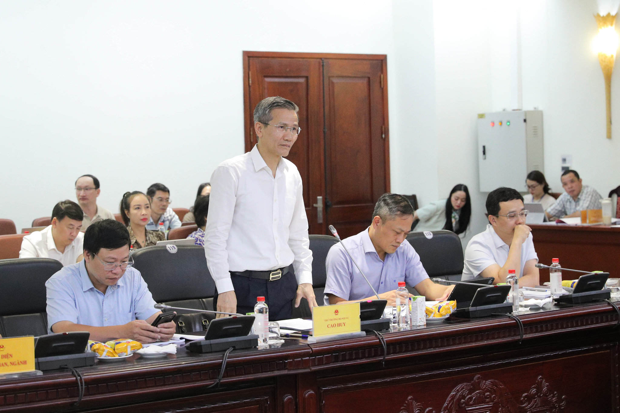 Thứ trưởng Bộ Nội vụ Cao Huy