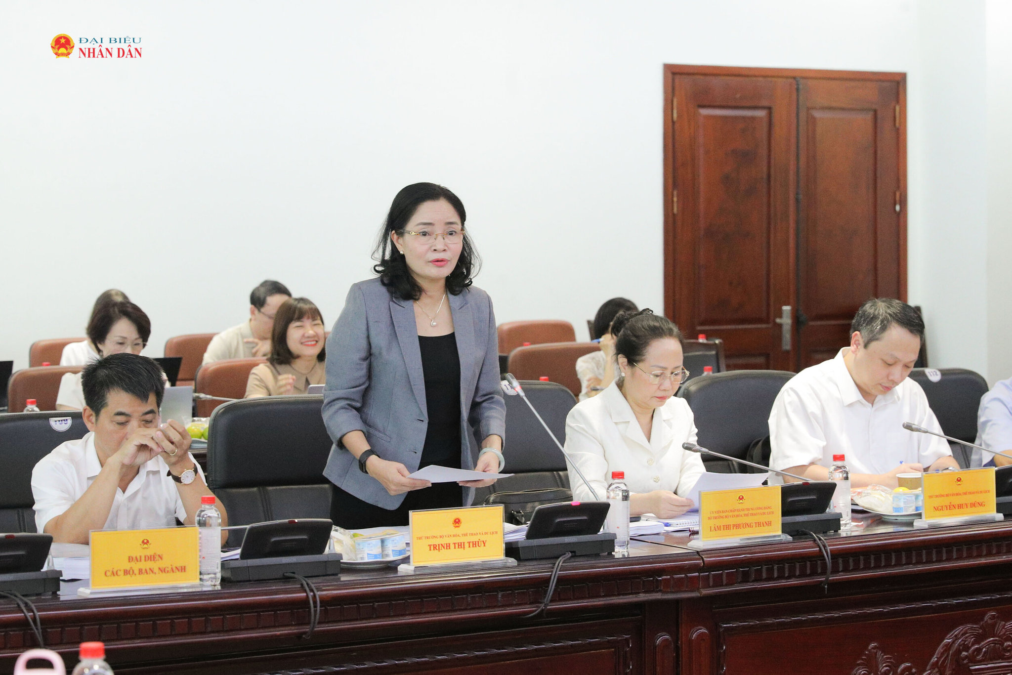 Thứ trưởng Bộ Văn hóa, Thể thao và Du lịch Trịnh Thị Thủy
