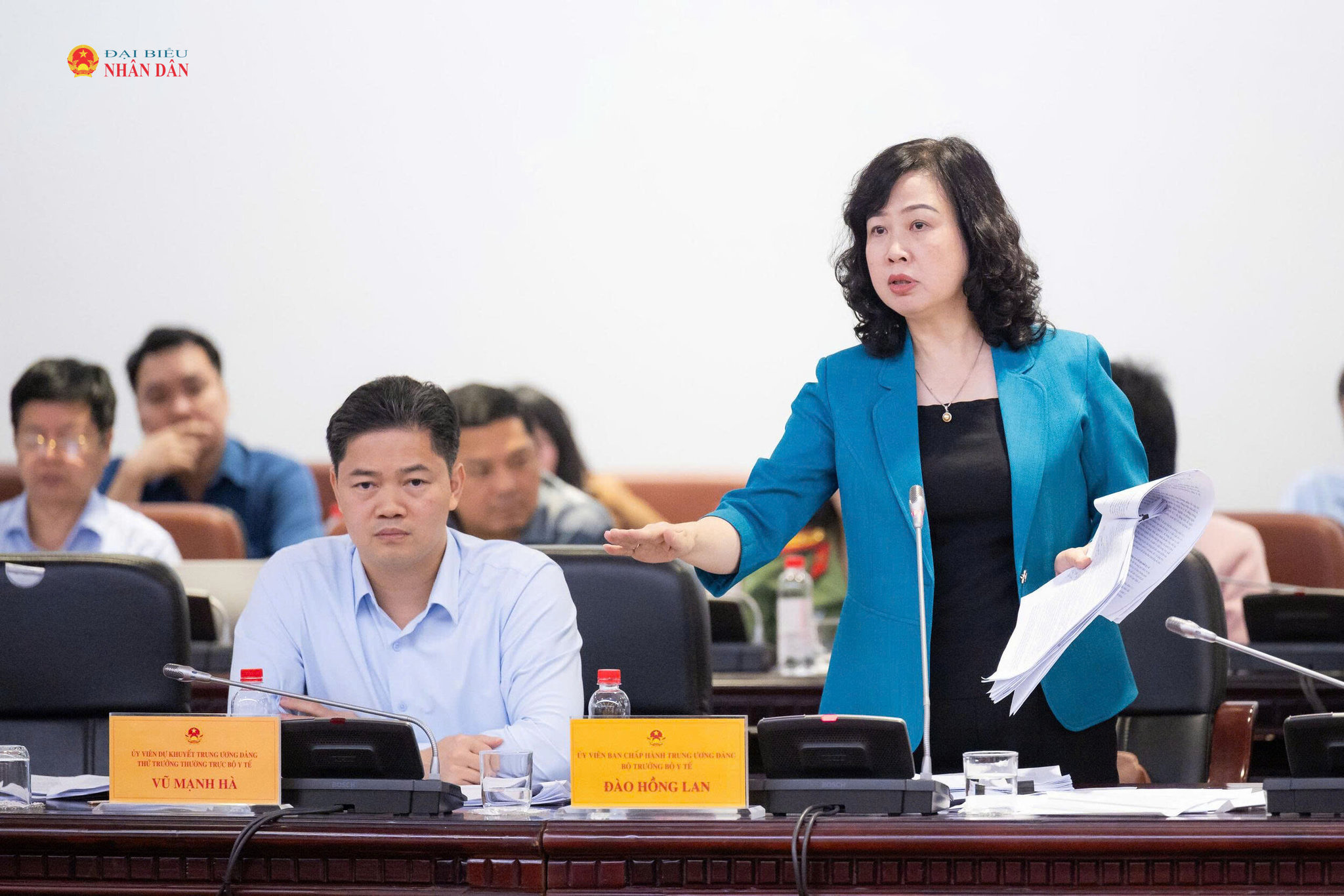 Bộ trưởng Bộ Y tế Đào Hồng Lan