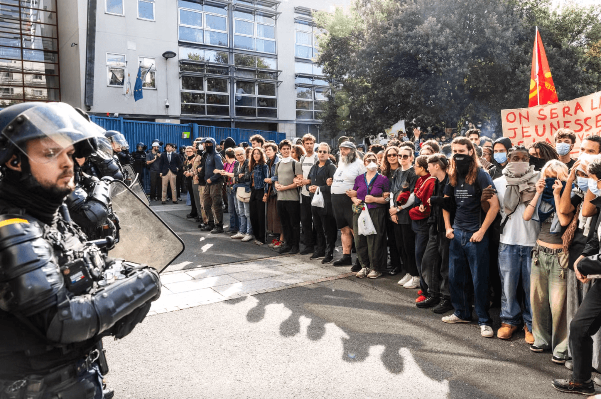 france student protest 1