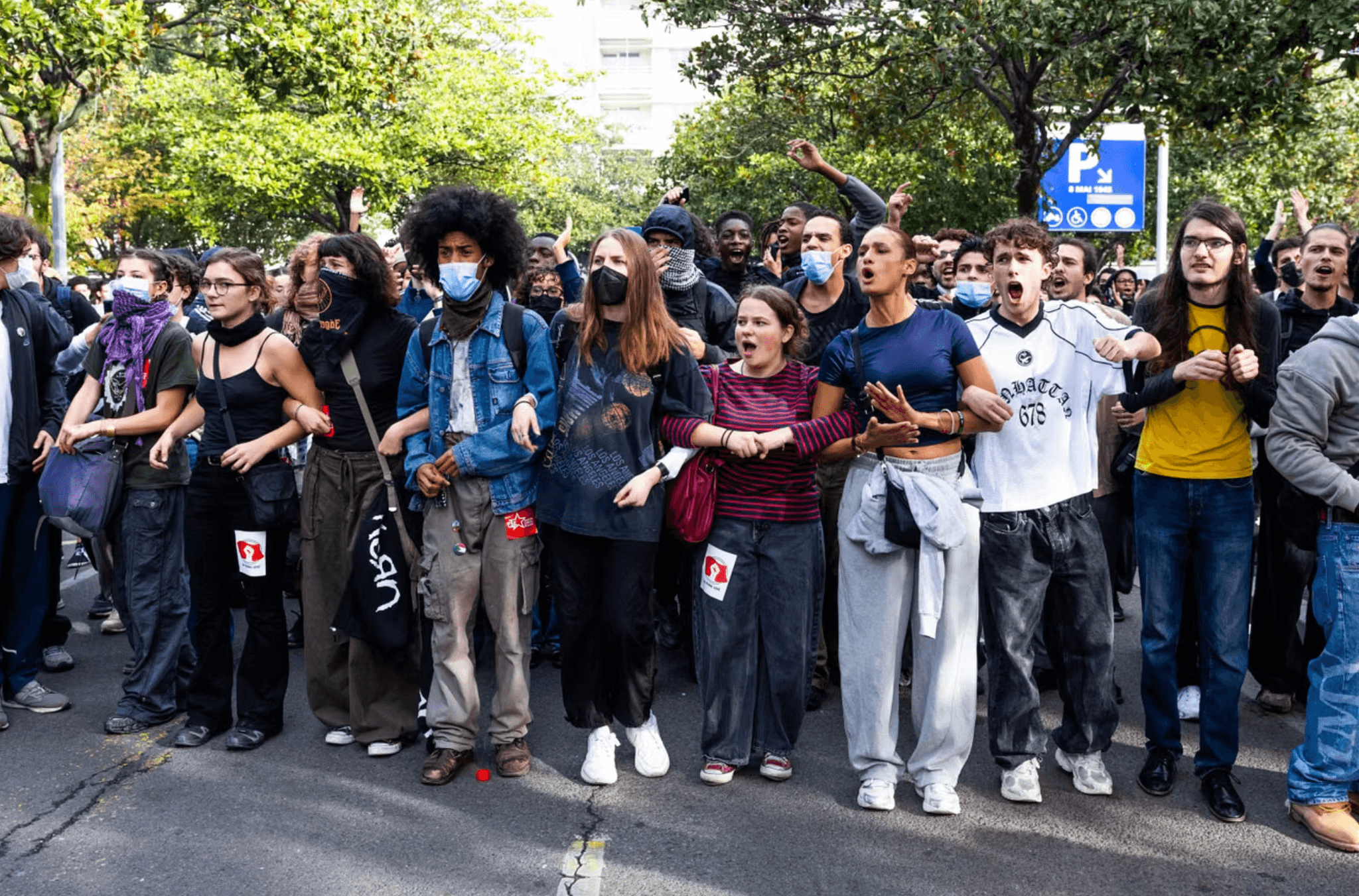 france student protest 4