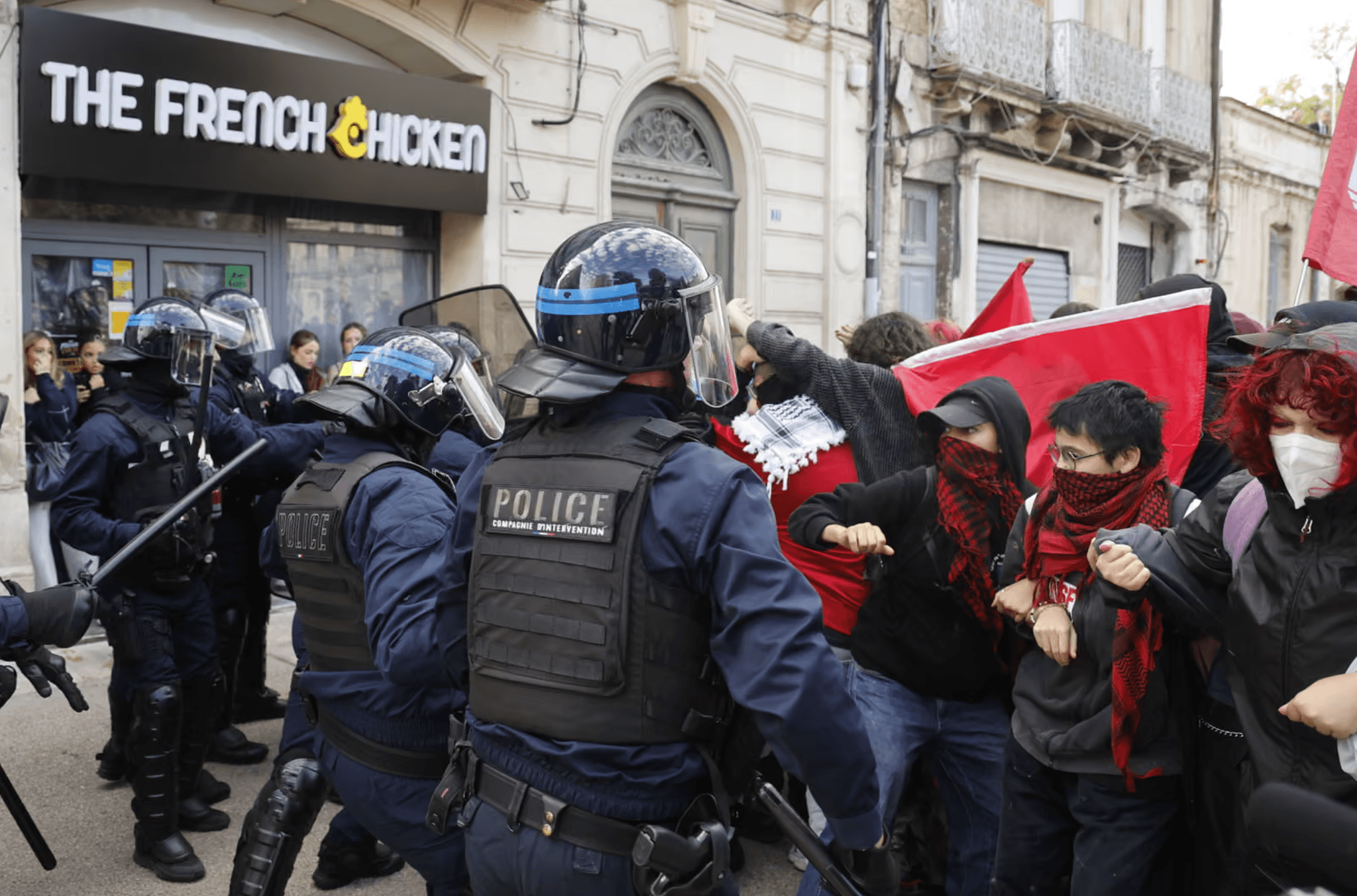 france student protest