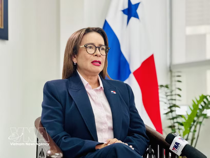 Panamanian Ambassador to Vietnam Nubiela Ayala Modes (Photo: VNA)