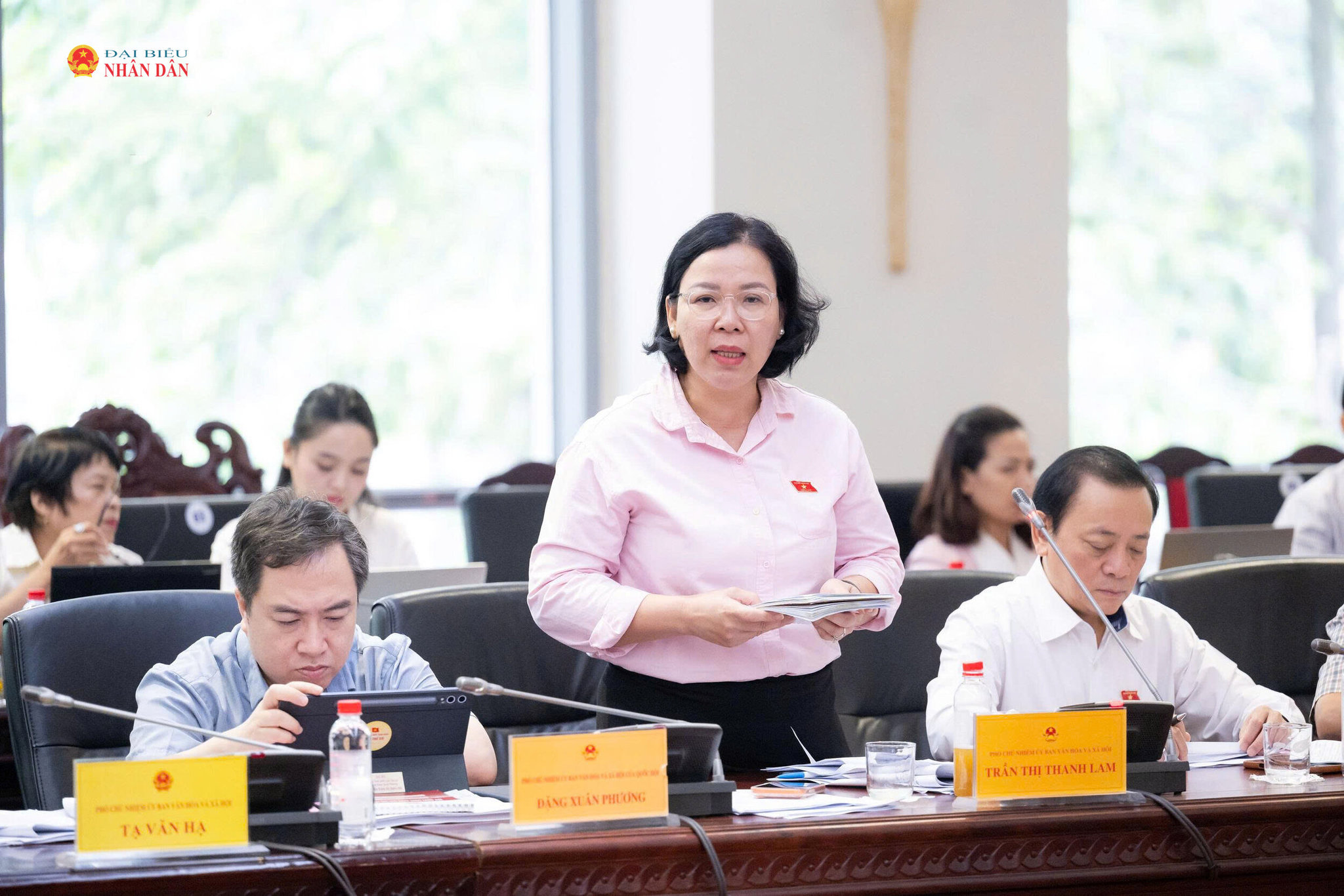 Phó Chủ nhiệm Ủy ban Văn hóa và Xã hội Trần Thị Thanh Lam