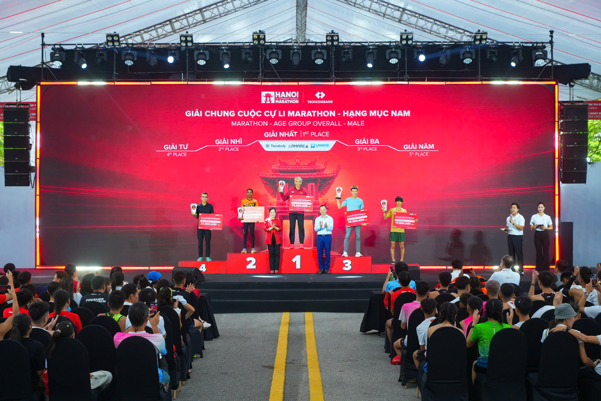 Trao giải Marathon - Nam