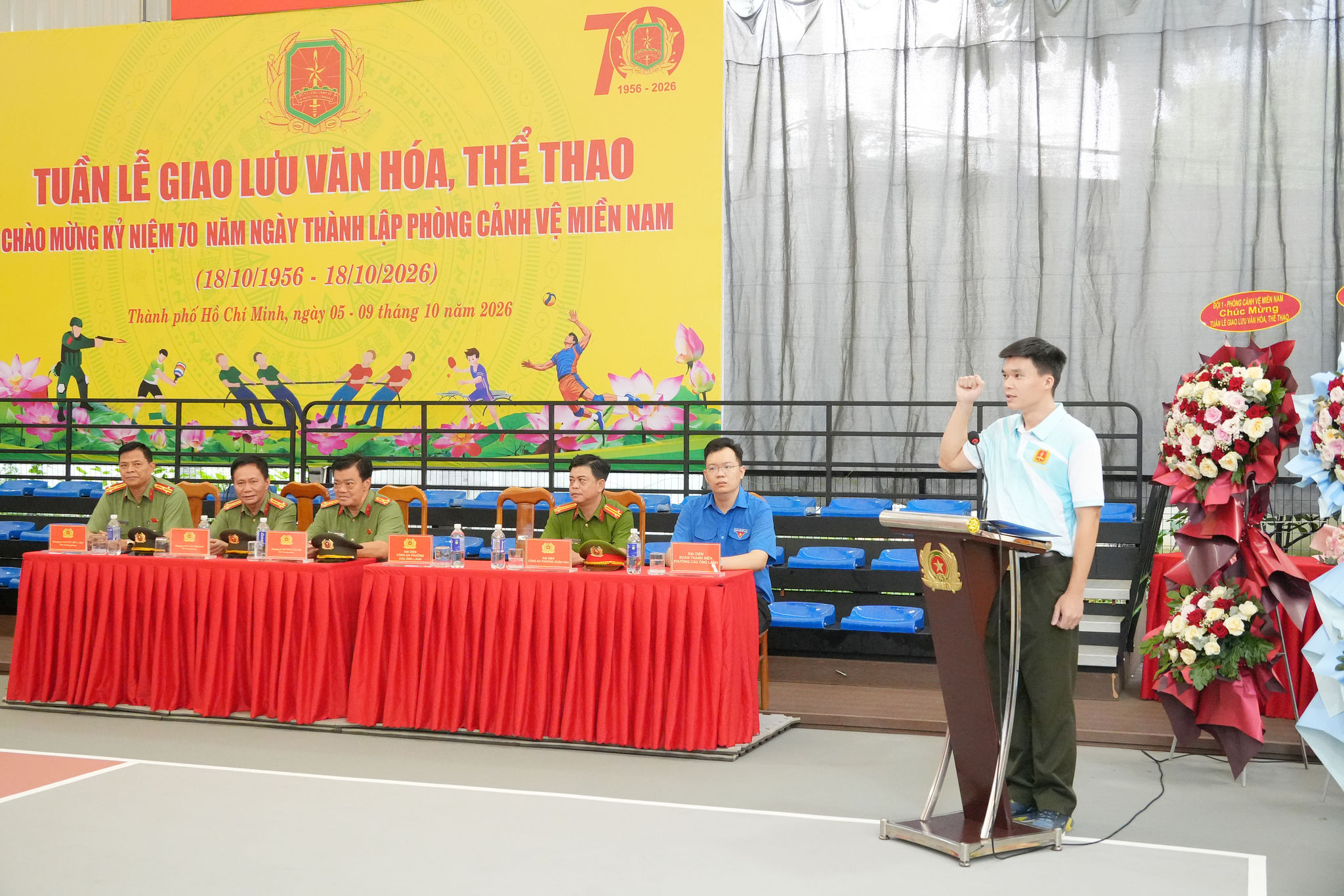 2 TP. Hồ Chí Minh Khai mạc Tuần lễ giao lưu văn hóa, thể thao Phòng Cảnh vệ miền Nam