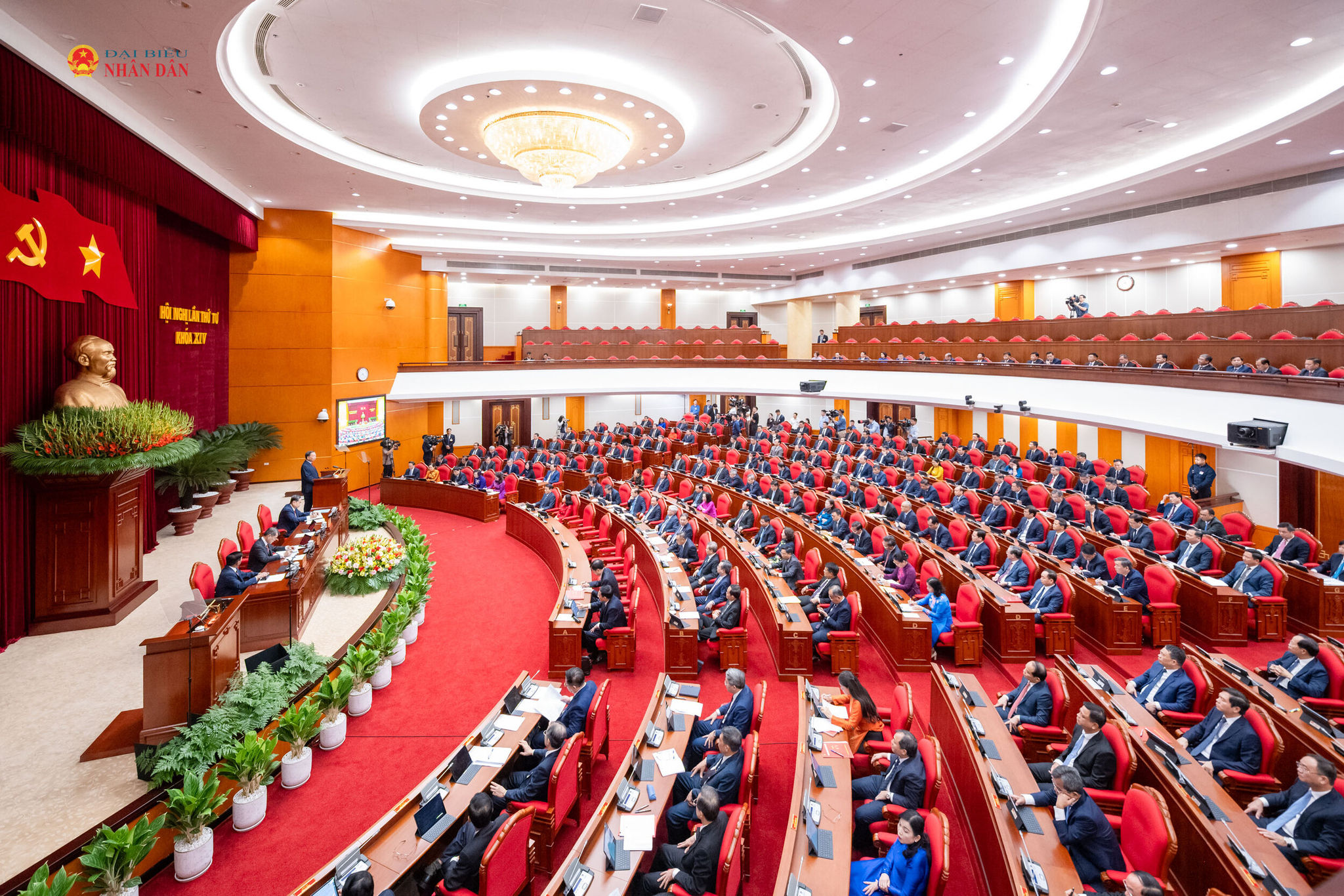 Tổng Bí thư, Chủ tịch nước Tô Lâm phát biểu khai mạc Hội nghị Trung ương 4, khóa XIV
