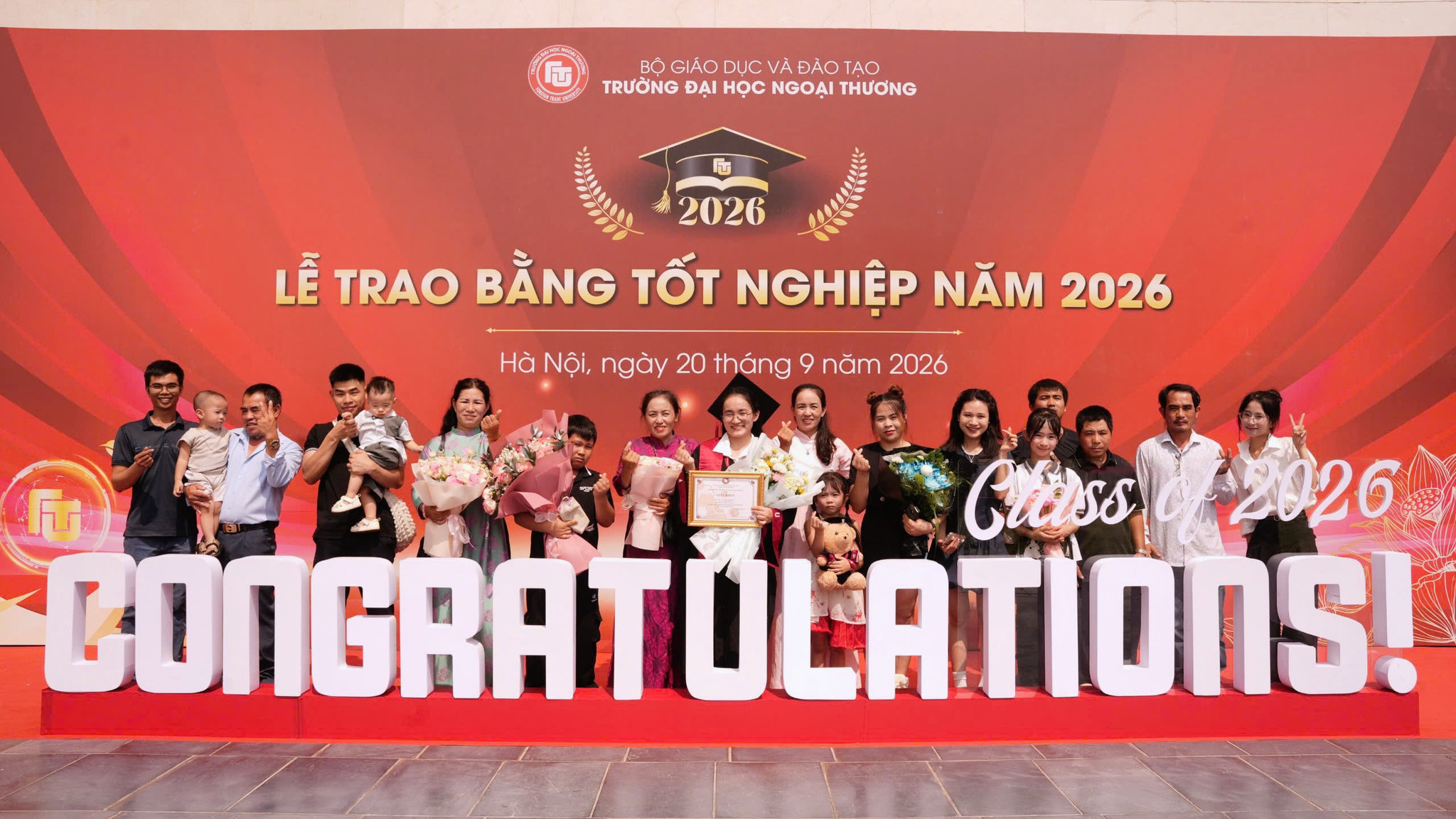 Ảnh với gia đình