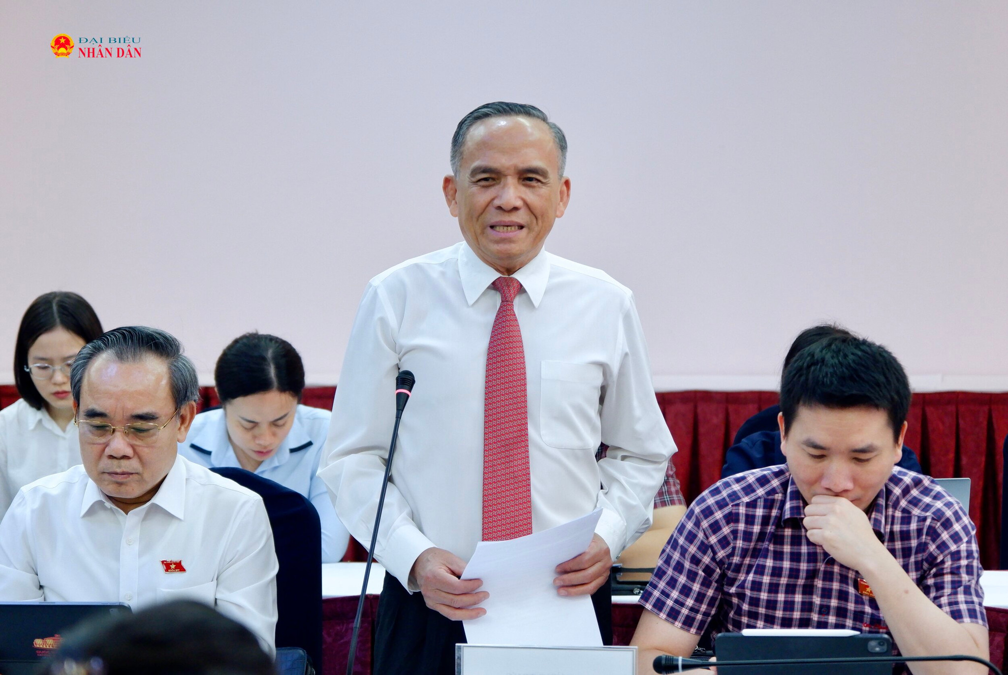 Chủ tịch Hiệp hội Bất động sản thành phố Hồ Chí Minh (HoREA) Lê Hoàng Châu phát biểu