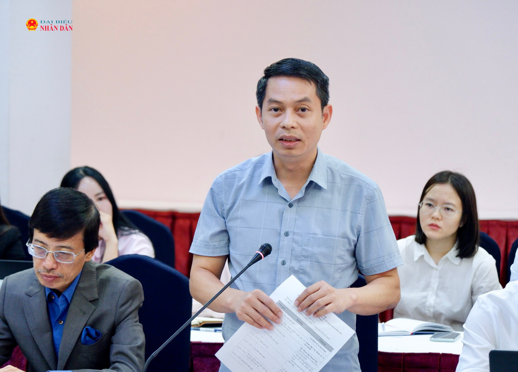 ĐBQH hoạt động chuyên trách tại Ủy ban Kinh tế và Tài chính Phạm Ngọc Lâm phát biểu